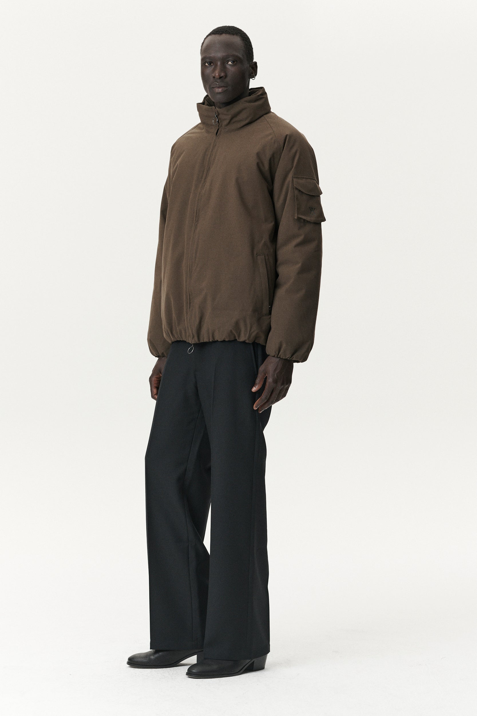SHORT TRACKER POLY RAYON AW25 OLIVE | Welter Shelter