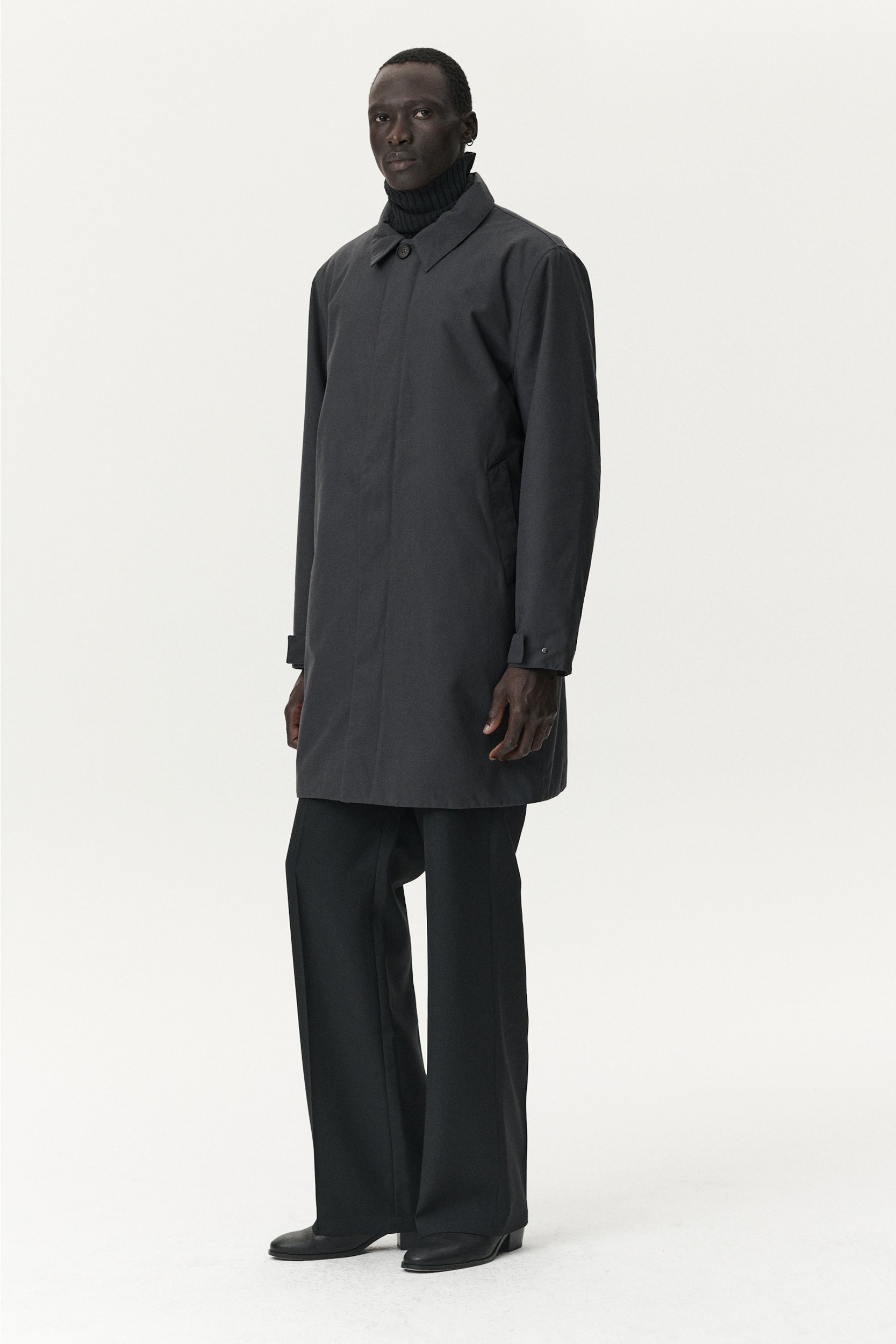 LONG DONG POLYRAYON WOOL LOOK AW25 STEEL GREY