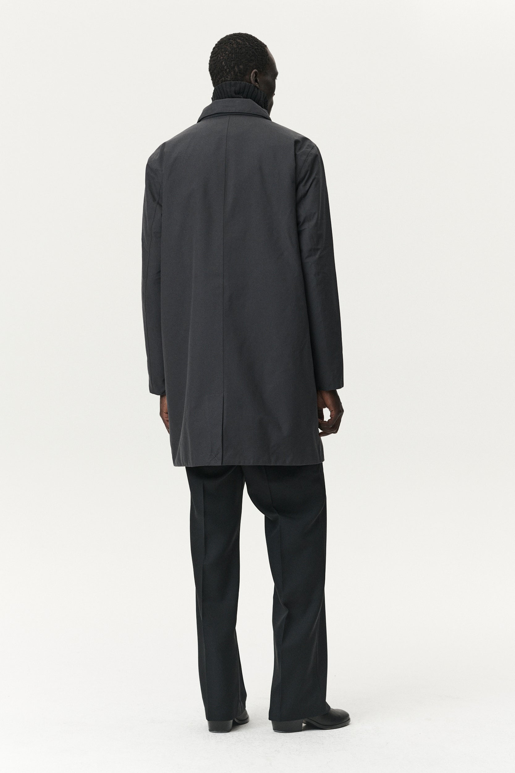LONG DONG POLYRAYON WOOL LOOK AW25 STEEL GREY