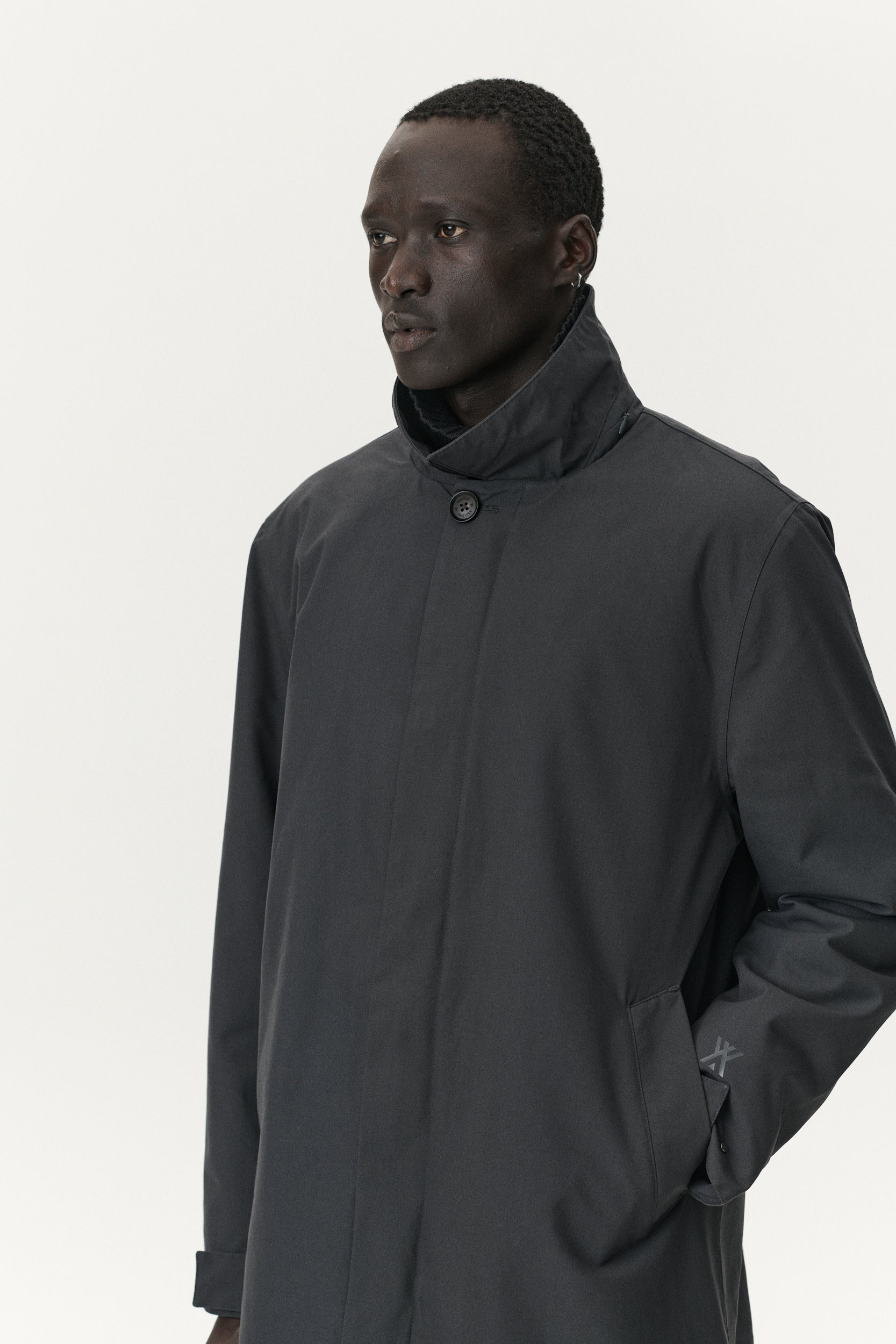 LONG DONG POLYRAYON WOOL LOOK AW25 STEEL GREY