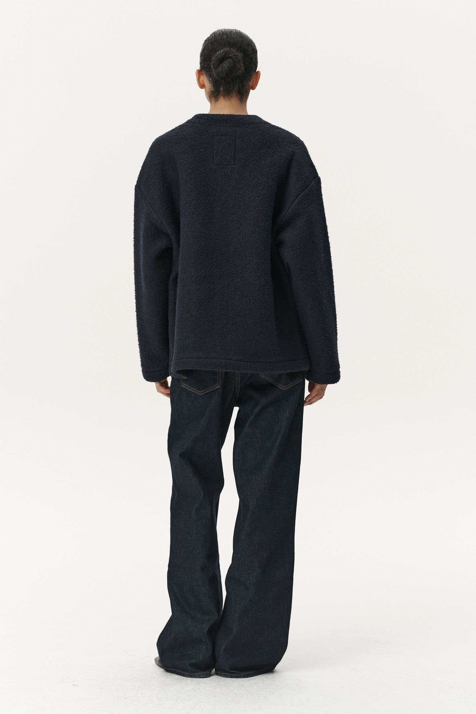 CARDI BOILED BONDED AW25 NAVY WOMENS