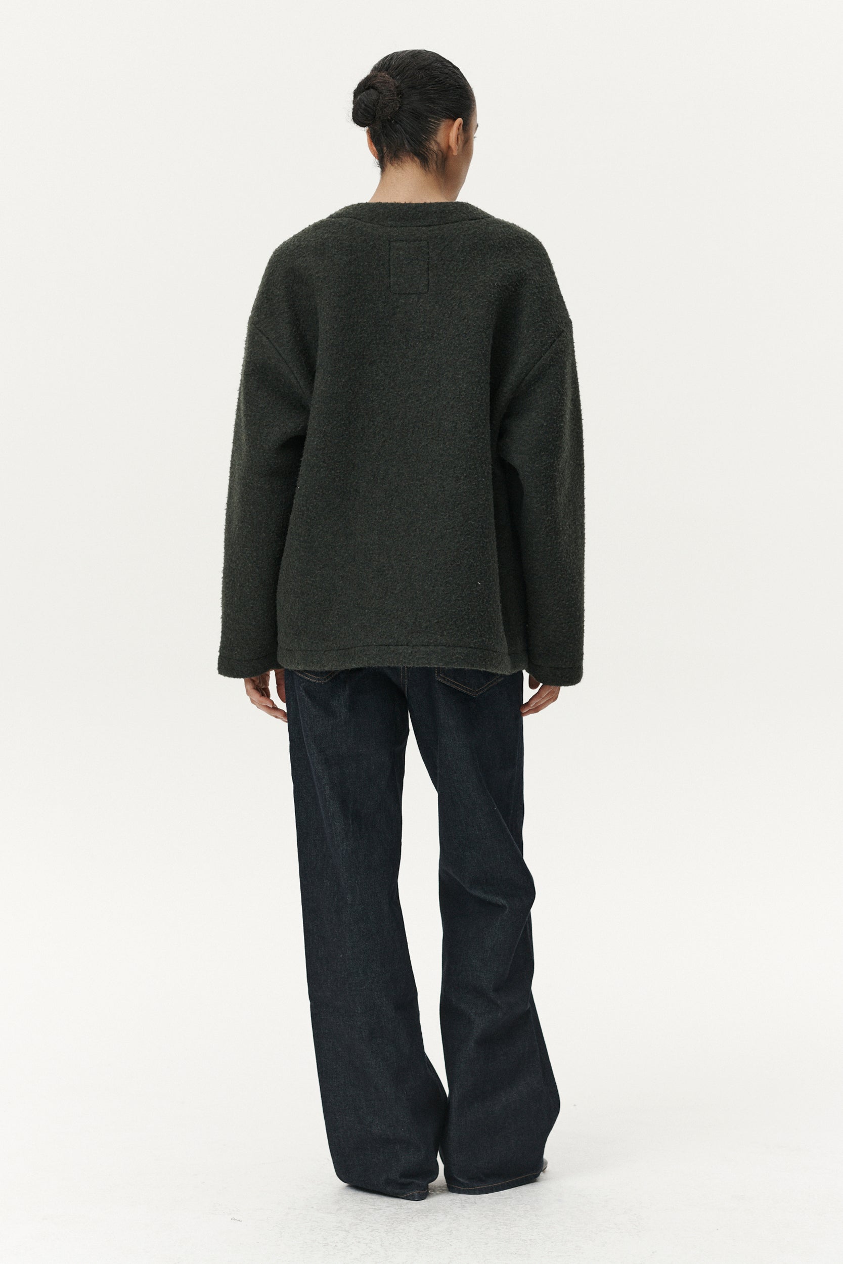 CARDI BOILED BONDED AW25 GREEN WOMENS