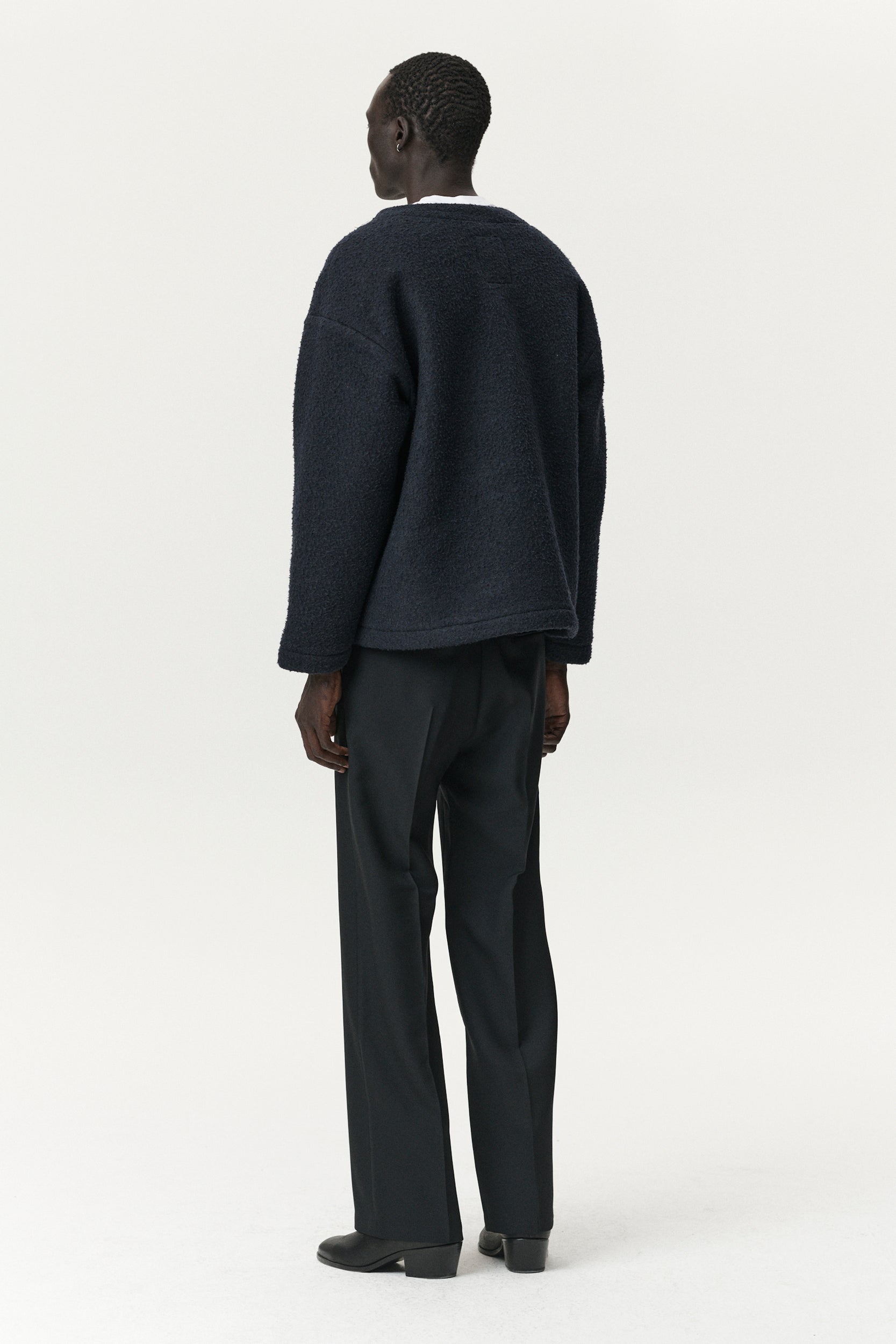 CARDI BOILED BONDED AW25 NAVY MENS