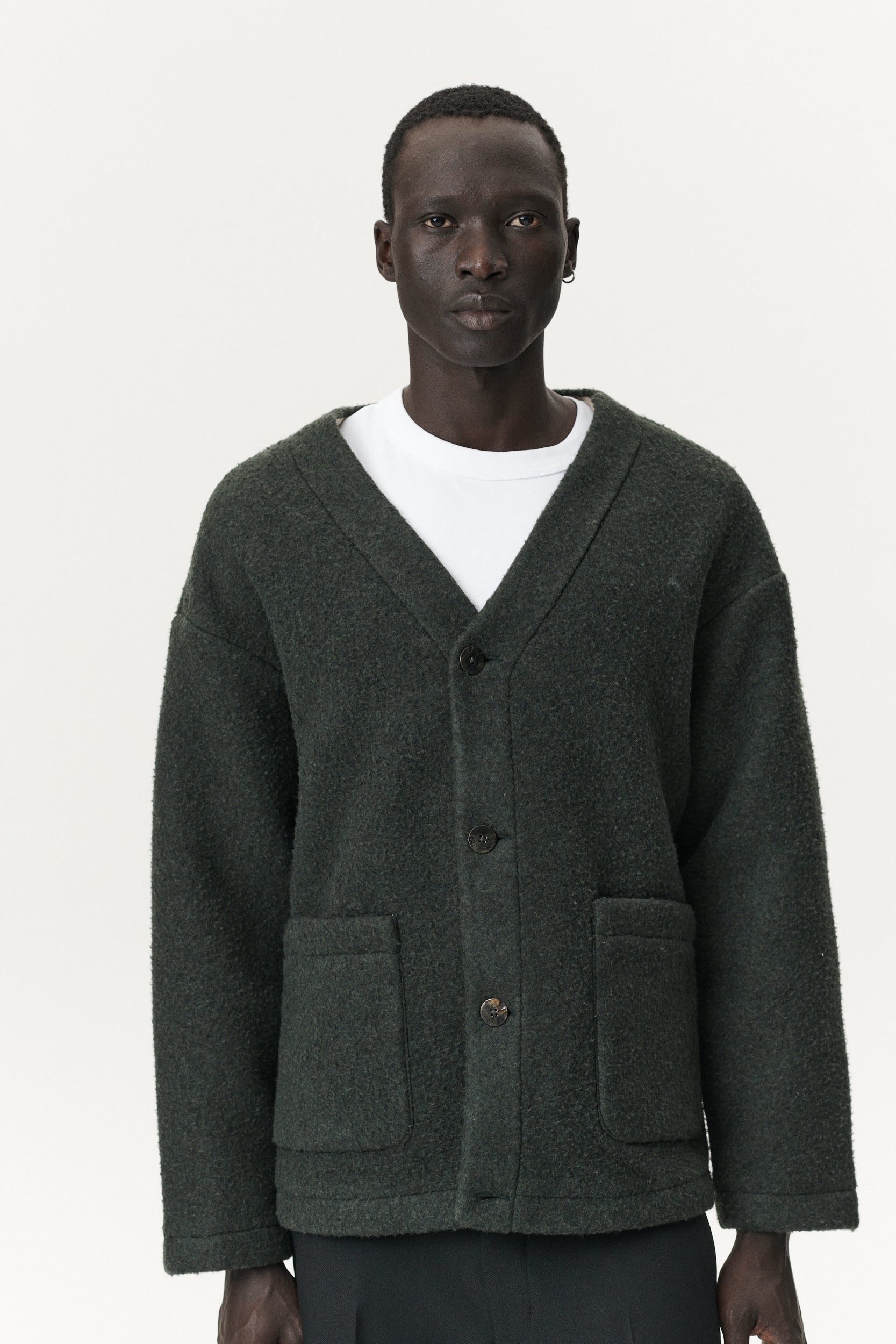 CARDI BOILED BONDED AW25 GREEN MENS