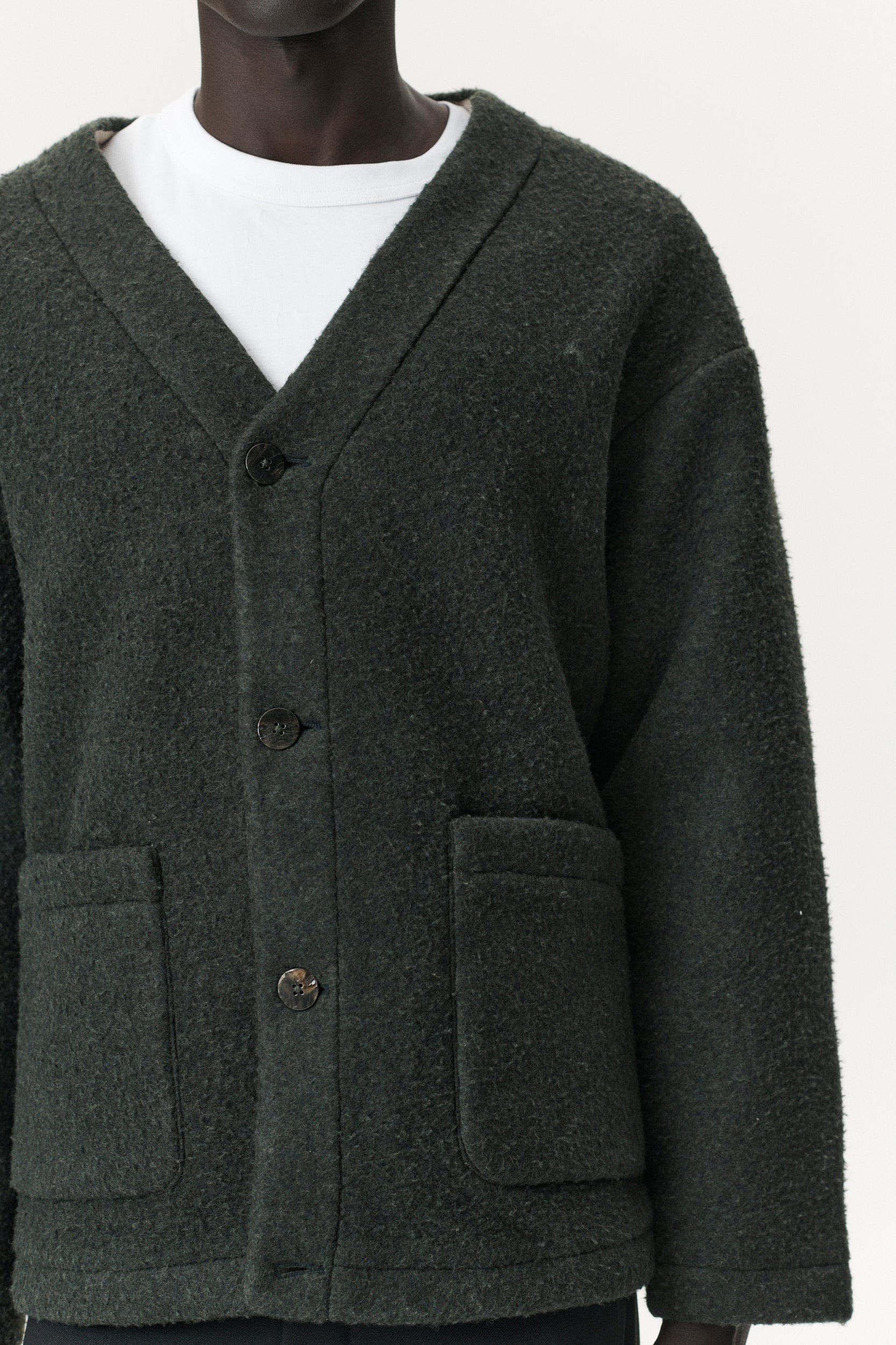 CARDI BOILED BONDED AW25 GREEN MENS
