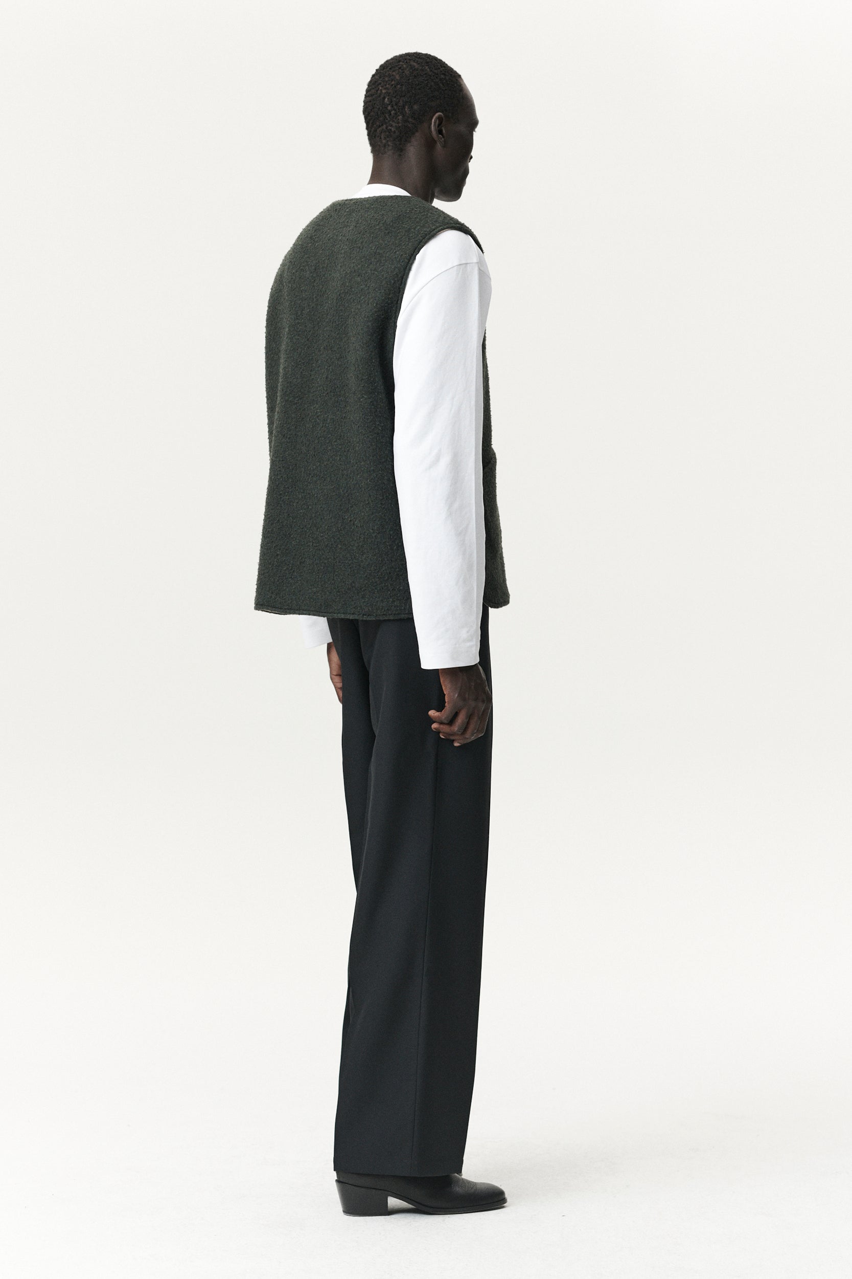 G-LAIT BONDED FLEECE BOILED AW25 GREEN