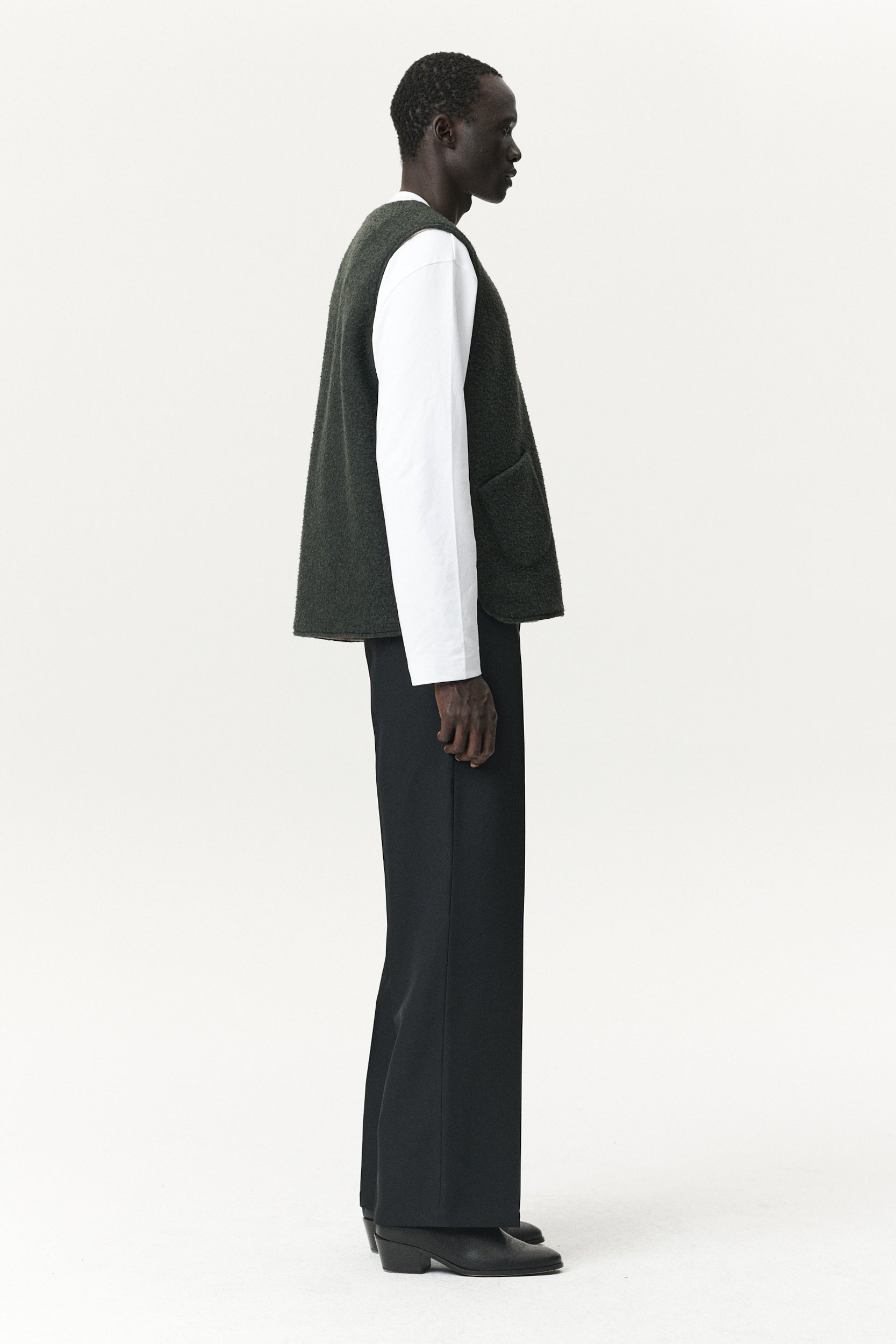 G-LAIT BONDED FLEECE BOILED AW25 GREEN