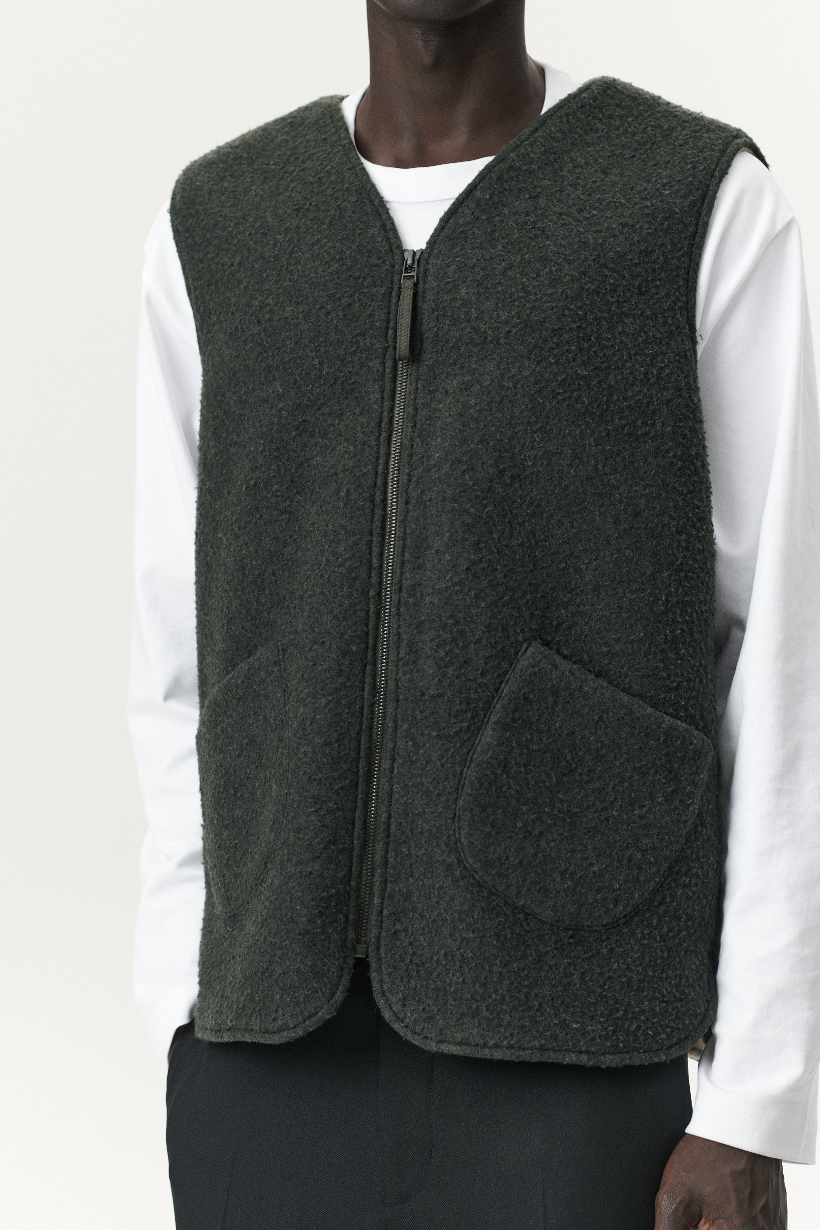 G-LAIT BONDED FLEECE BOILED AW25 GREEN