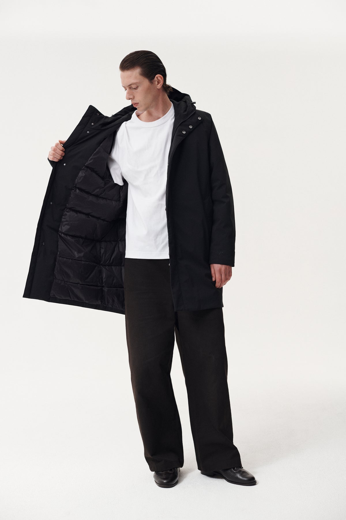 TERROR WEATHER PARKA DOWN 2.0 AW26 BLACK