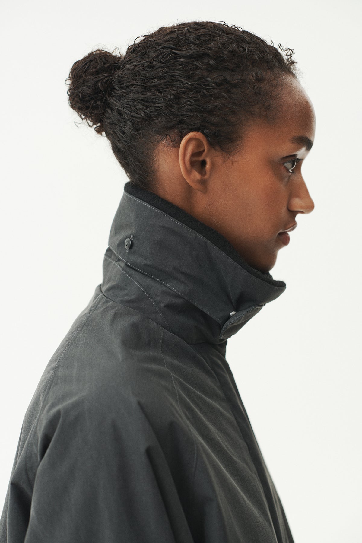 LONG COACH WASHED WOMEN AW26 WASHED BLACK