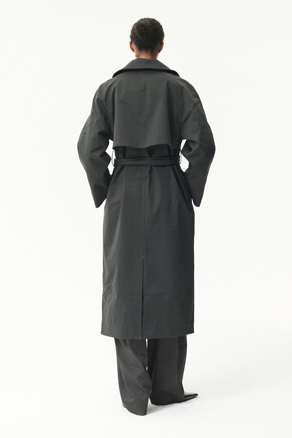 ROOMY TRENCH NINSPIN AW26 WASHED BLACK