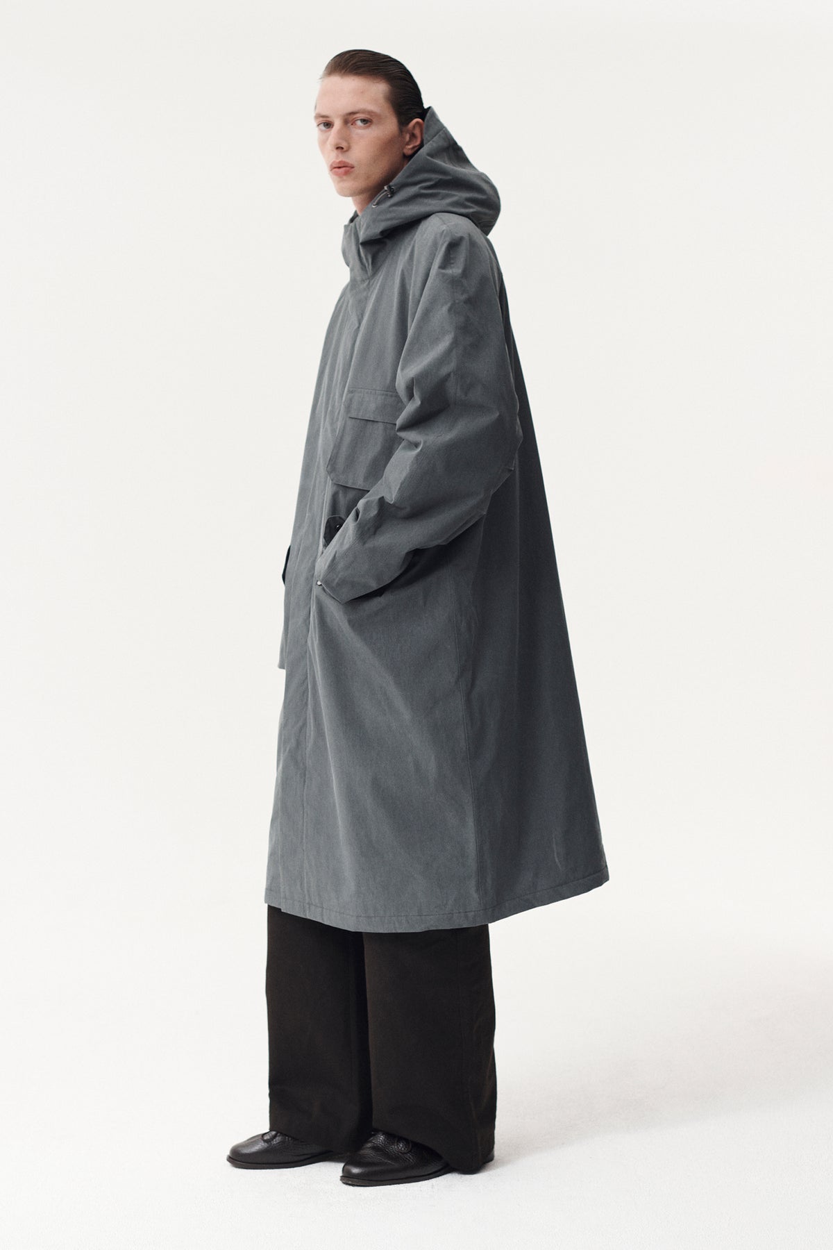 GUNTHER O WASHED TENCEL AW26 FADED GREY