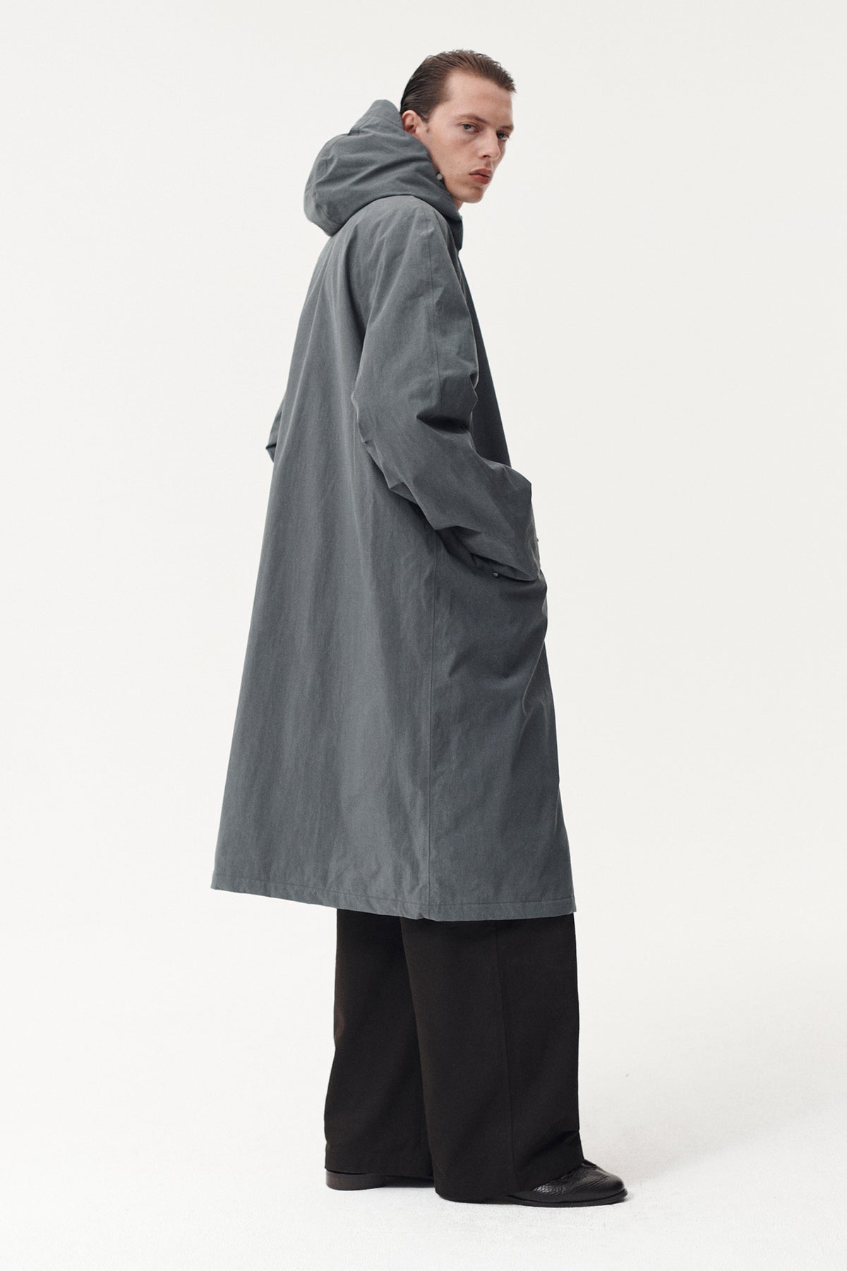GUNTHER O WASHED TENCEL AW26 FADED GREY