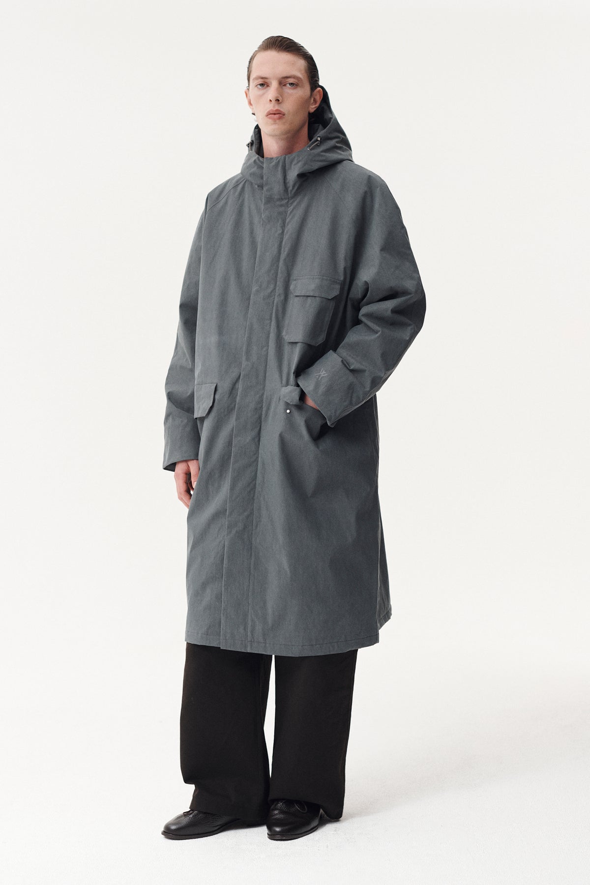 GUNTHER O WASHED TENCEL AW26 FADED GREY
