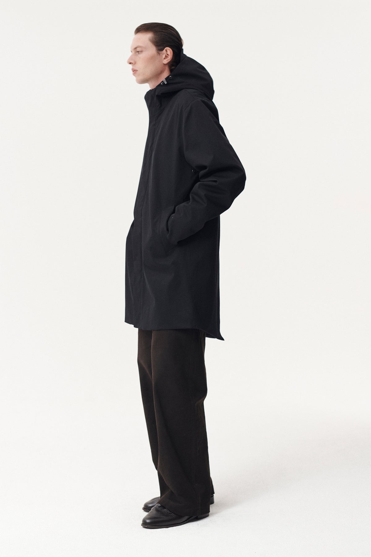 TERROR WEATHER PARKA NIN SPIN TWILL AW26 NAVY