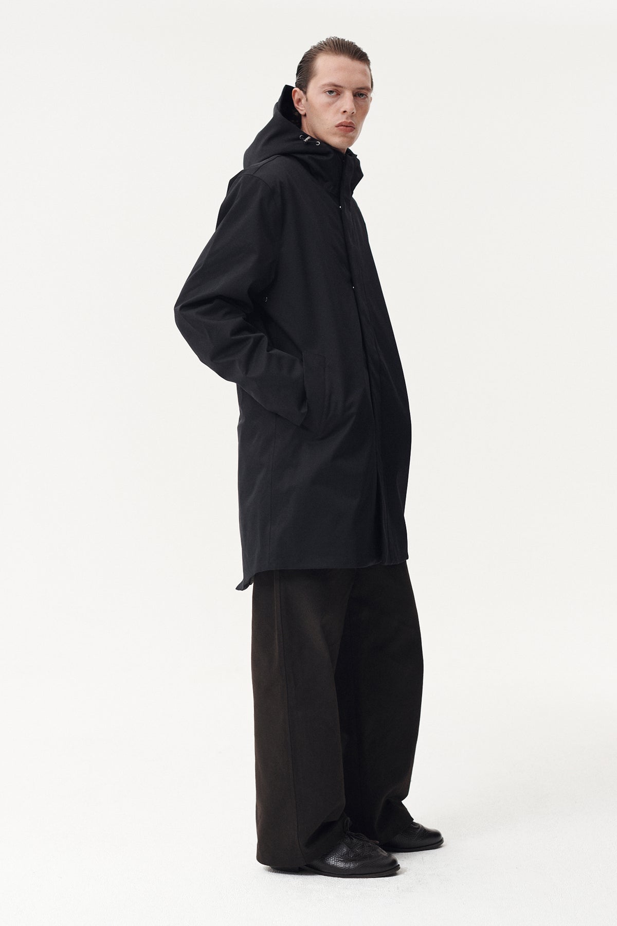 TERROR WEATHER PARKA NIN SPIN TWILL AW26 NAVY
