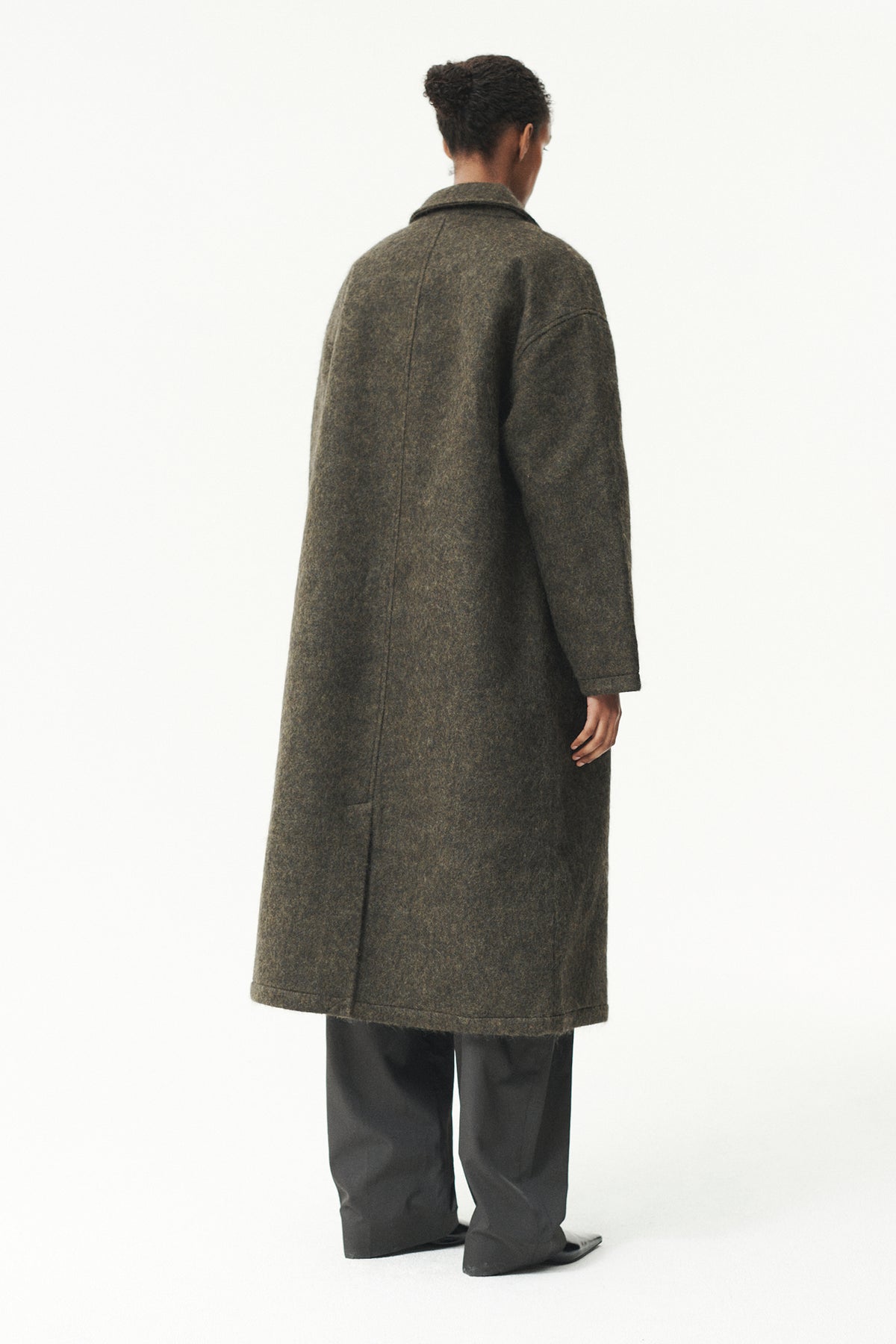 BB OVERCOAT AW26 GREEN