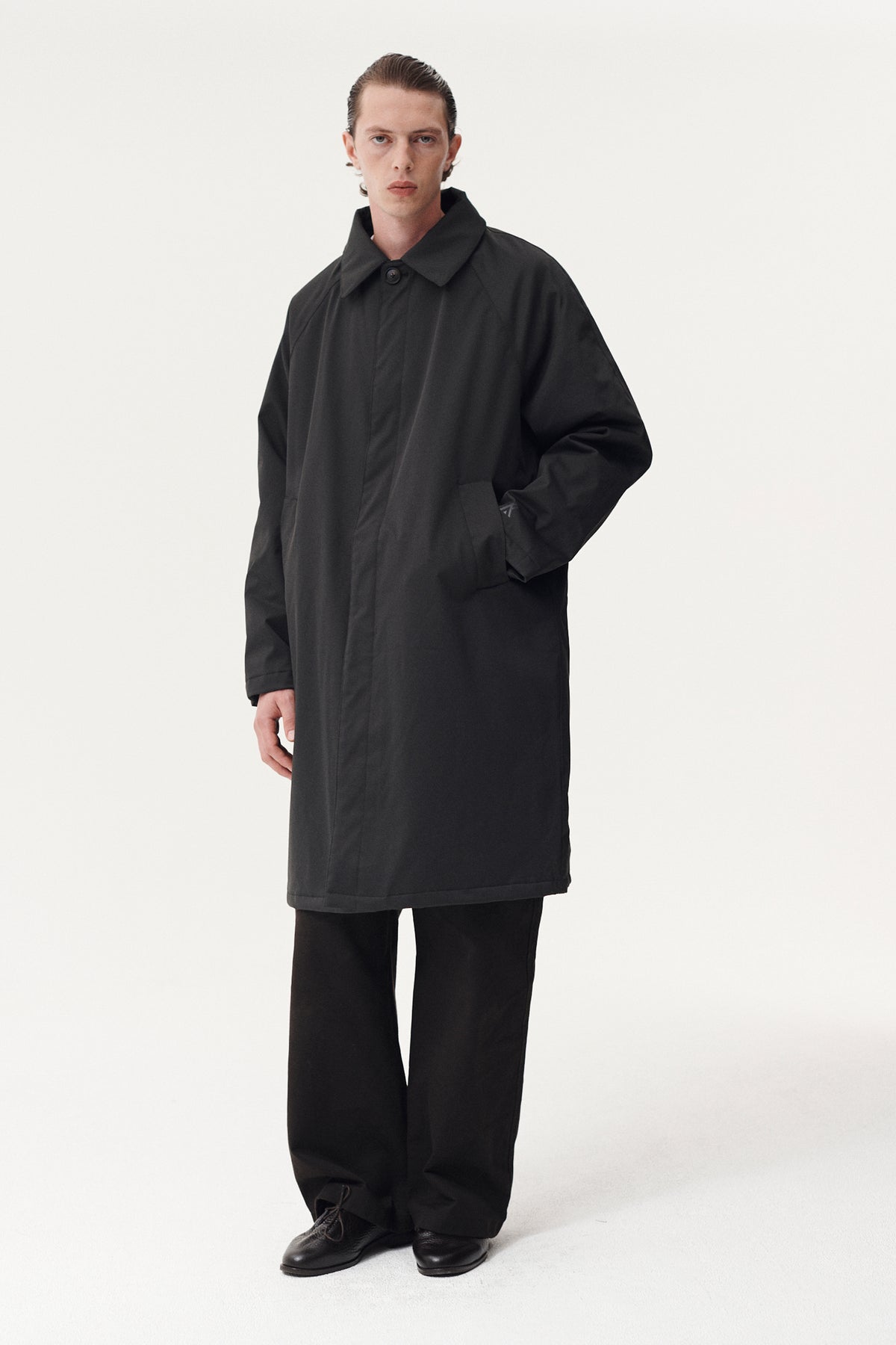JOBA CARCOAT NIN SPIN AW26 BLACK