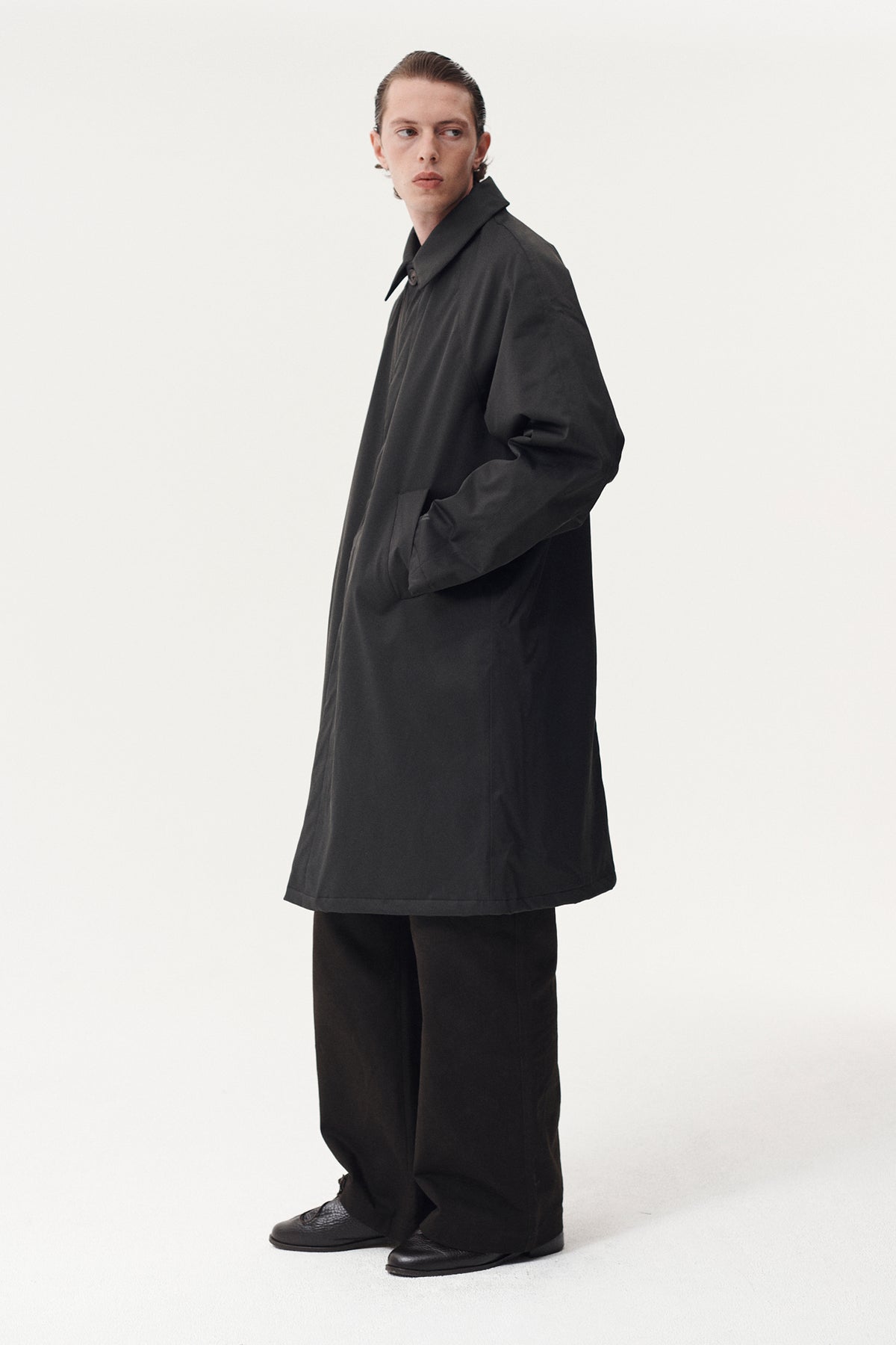 JOBA CARCOAT NIN SPIN AW26 BLACK