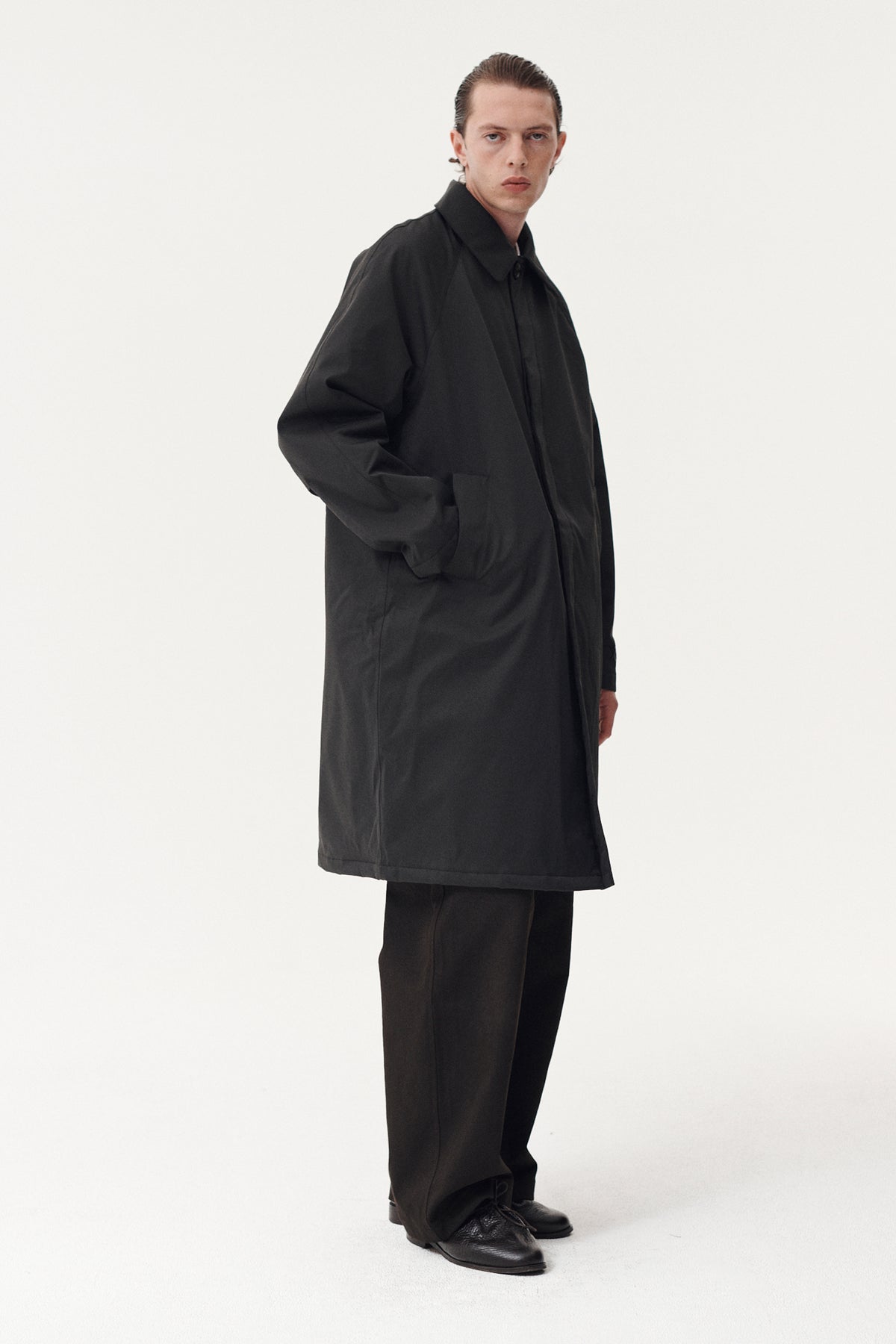 JOBA CARCOAT NIN SPIN AW26 BLACK