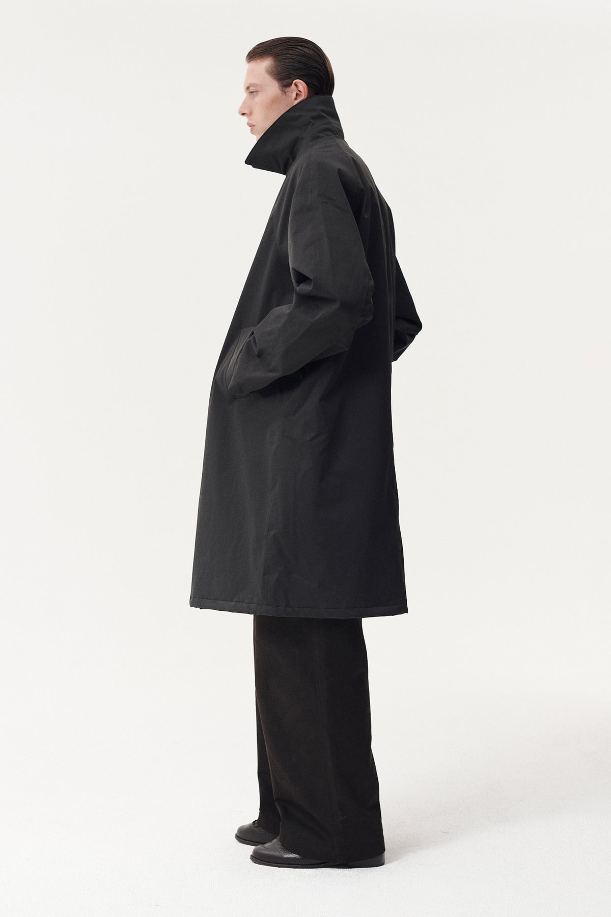 JOBA CARCOAT NIN SPIN AW26 BLACK