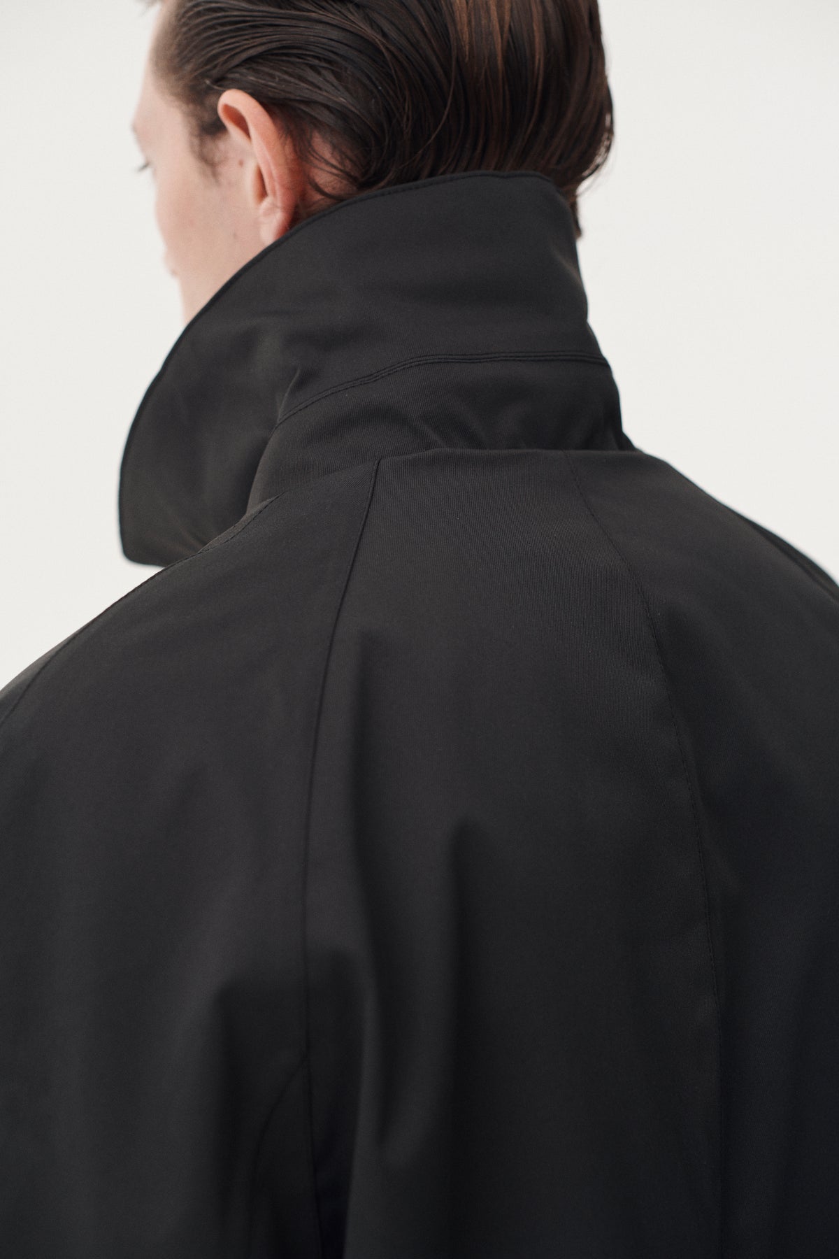 JOBA CARCOAT NIN SPIN AW26 BLACK