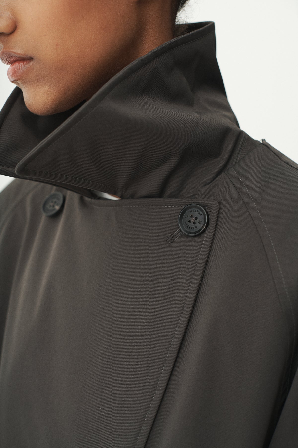 ROOMY TRENCH NINSPIN AW26 FADED COFFEE