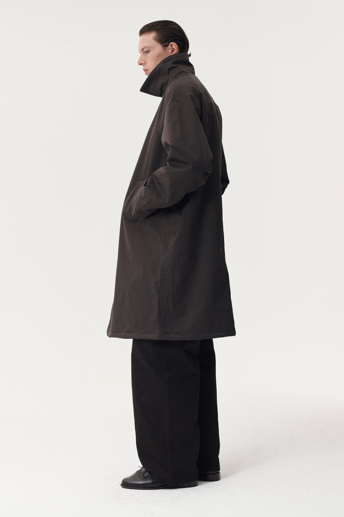 JOBA CARCOAT NIN SPIN AW26 FADED COFFEE