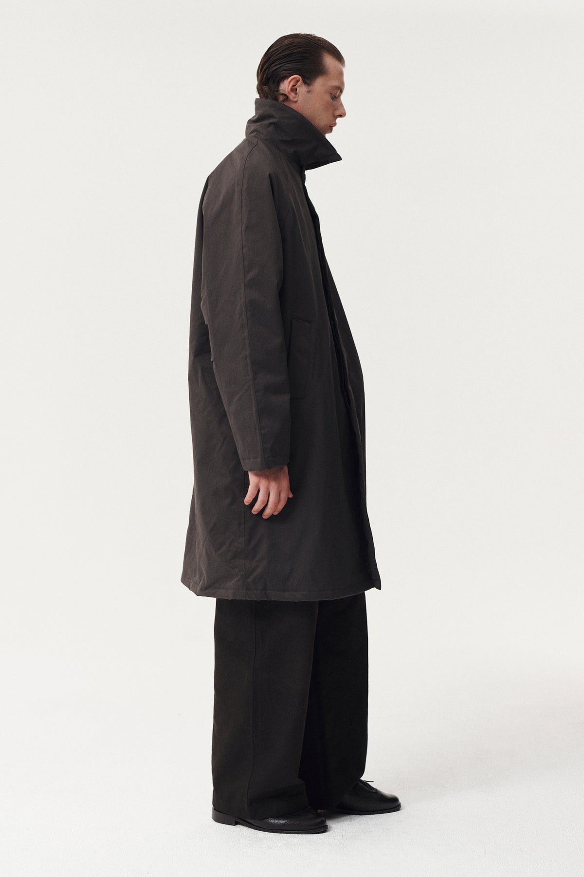 JOBA CARCOAT NIN SPIN AW26 FADED COFFEE