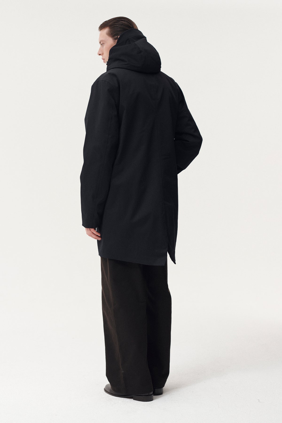 TERROR WEATHER PARKA NIN SPIN TWILL AW26 BLACK