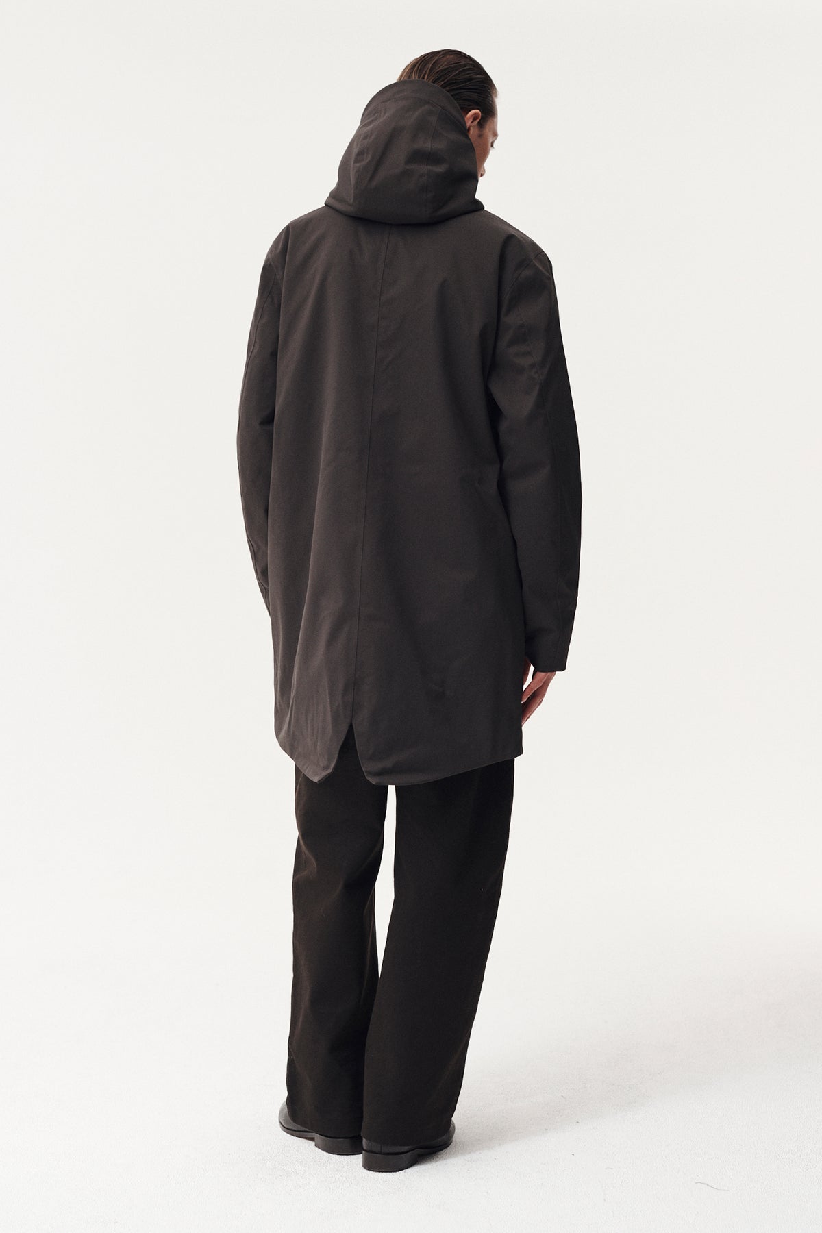 TERROR WEATHER PARKA NIN SPIN TWILL AW26 FADED COFFEE