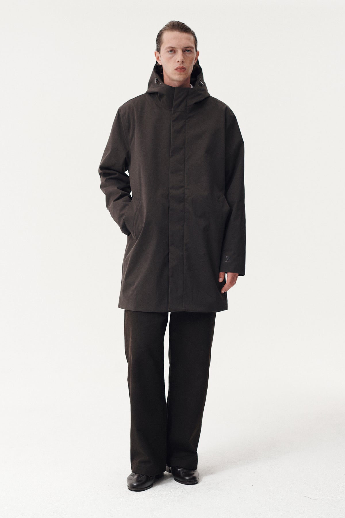 TERROR WEATHER PARKA NIN SPIN TWILL AW26 FADED COFFEE