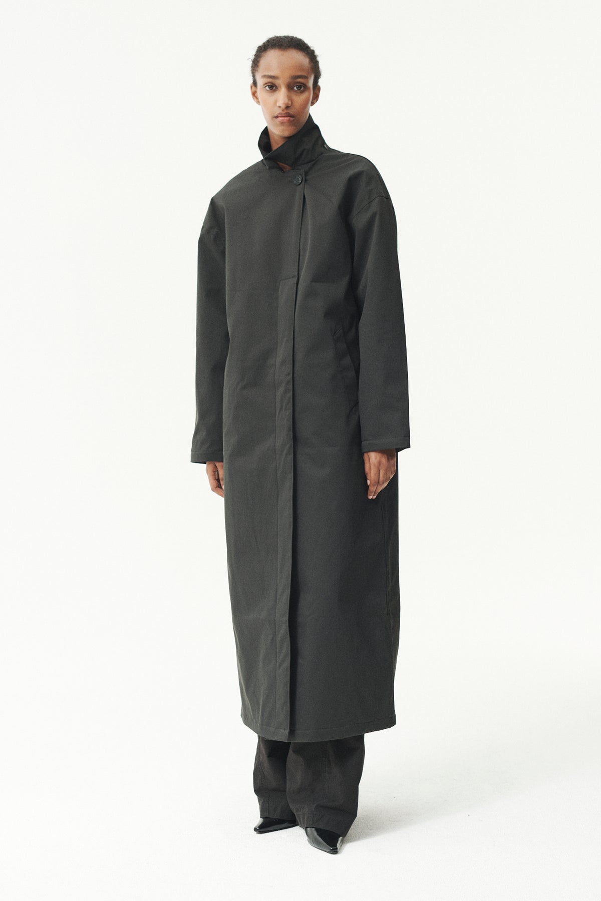 JANICE B LONG NIN SPIN AW26 WASHED BLACK
