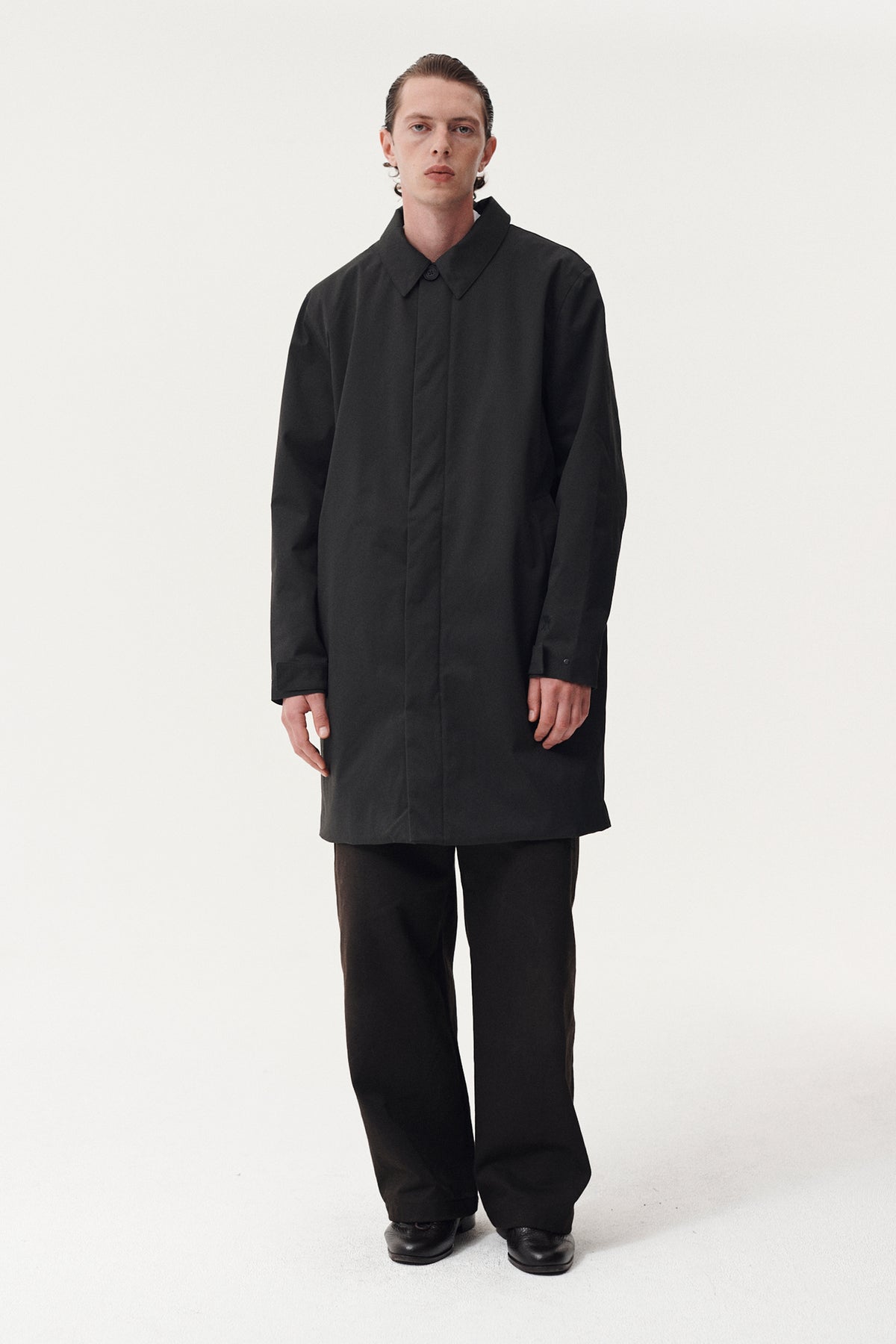 LONG DONG NIN SPIN TWILL AW26 WASHED BLACK