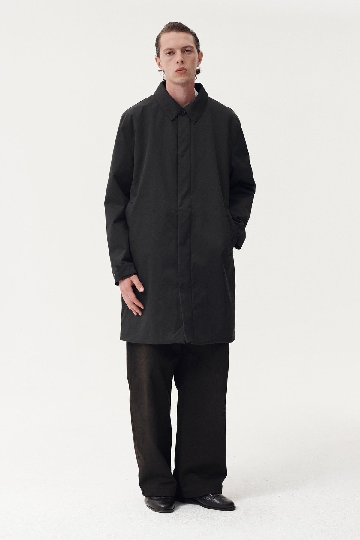 LONG DONG NIN SPIN TWILL AW26 WASHED BLACK