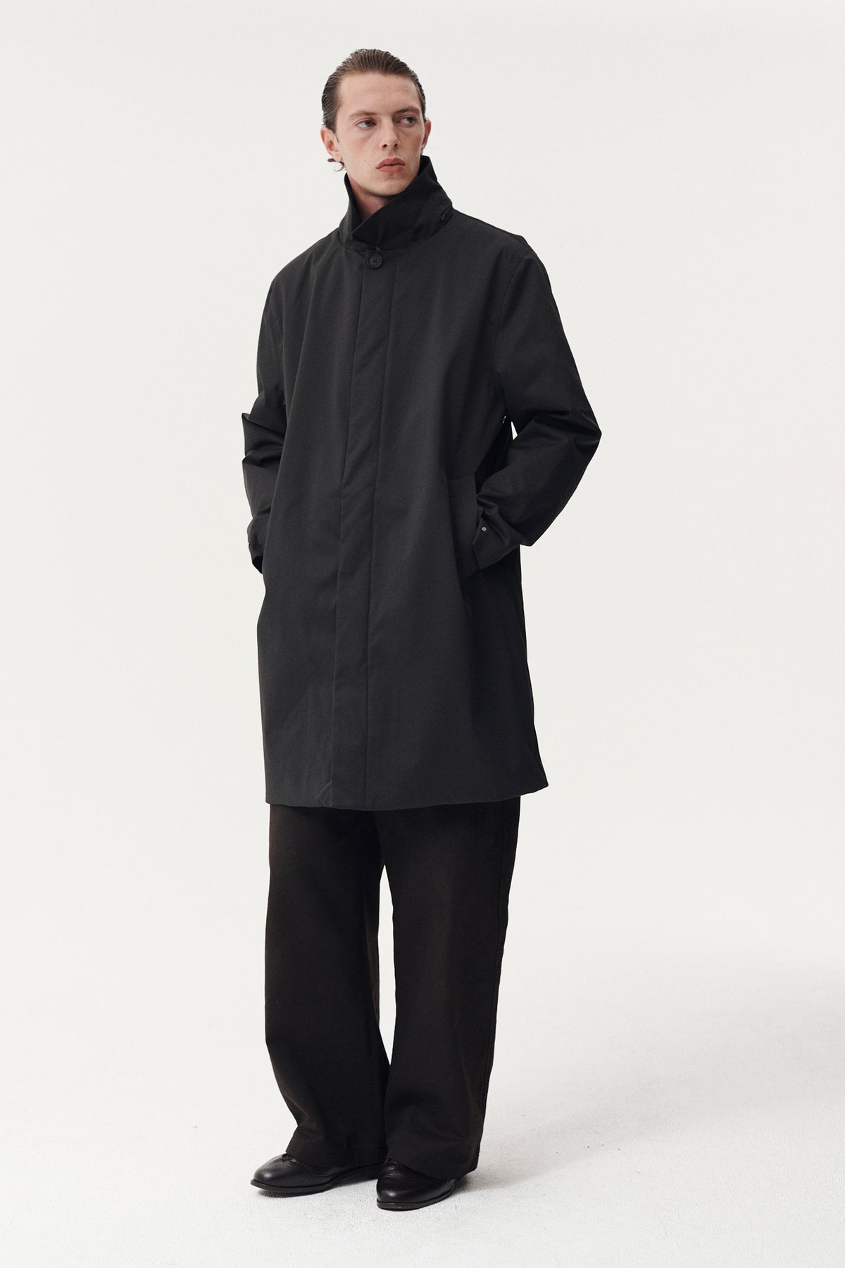 LONG DONG NIN SPIN TWILL AW26 WASHED BLACK