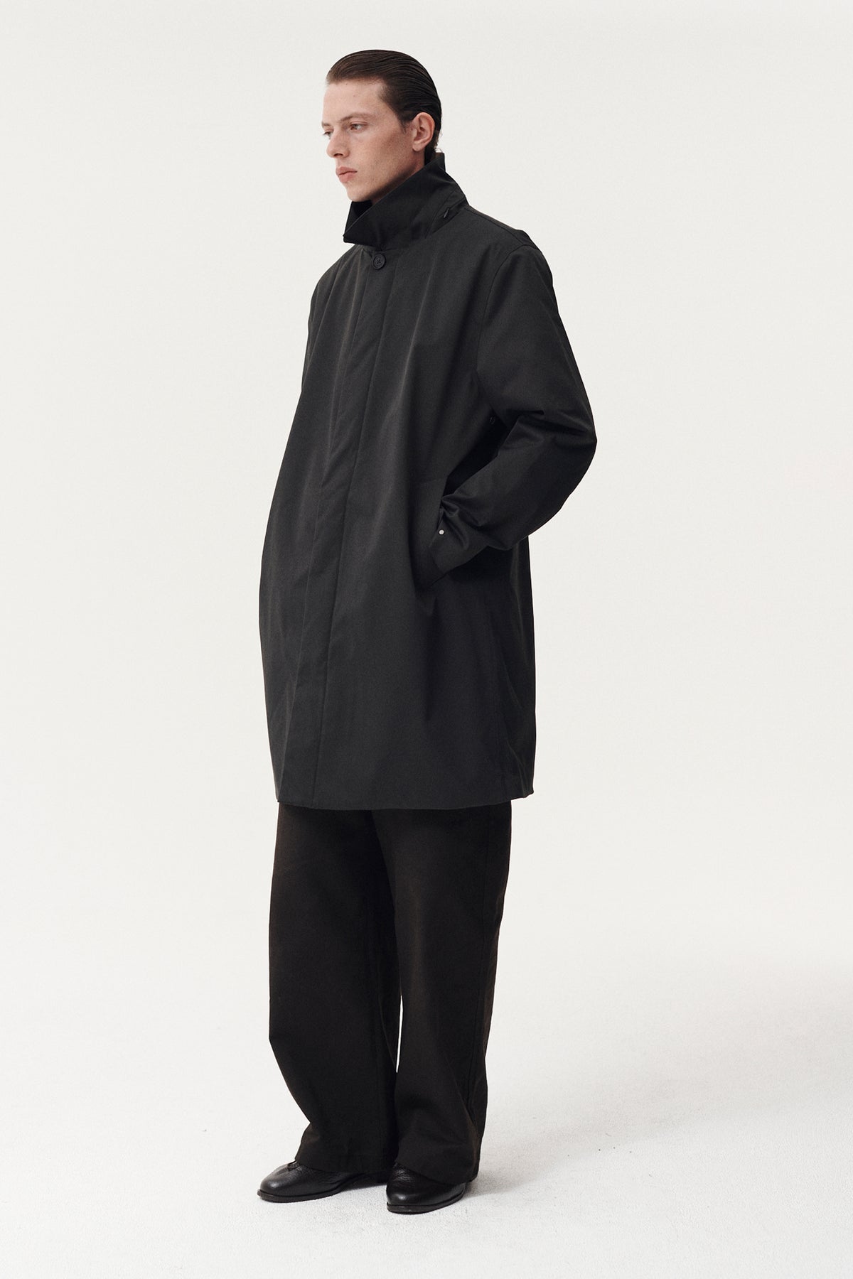 LONG DONG NIN SPIN TWILL AW26 WASHED BLACK