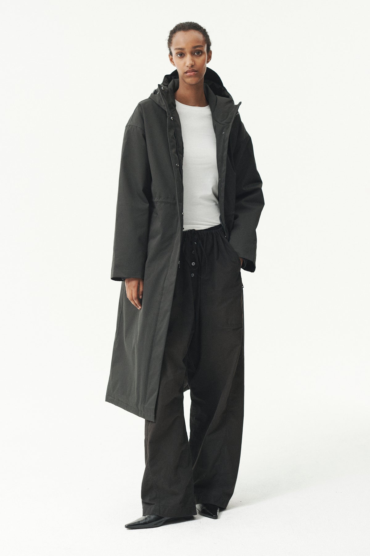 ROOMY LONG TUBE AW26 WASHED BLACK