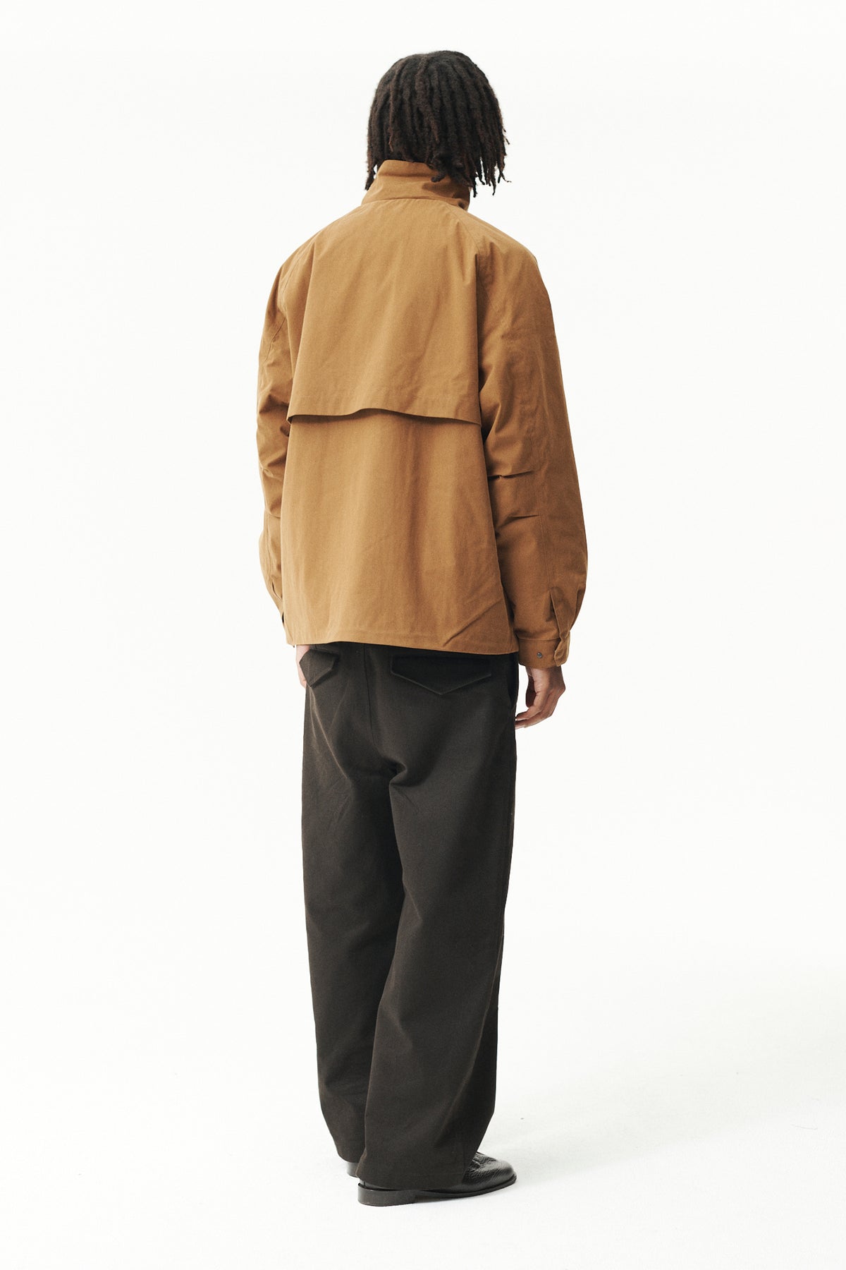 SHORT COACH BRUSHED COTTON AW26 TOBACCO
