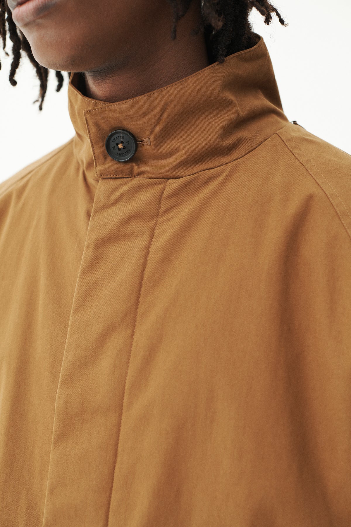 SHORT COACH BRUSHED COTTON AW26 TOBACCO