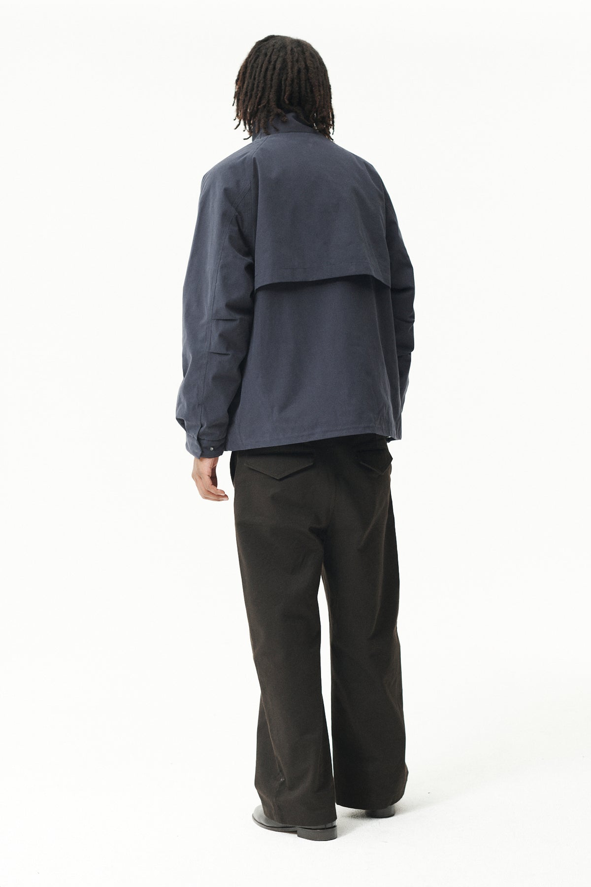 SHORT COACH BRUSHED COTTON AW26 NAVY