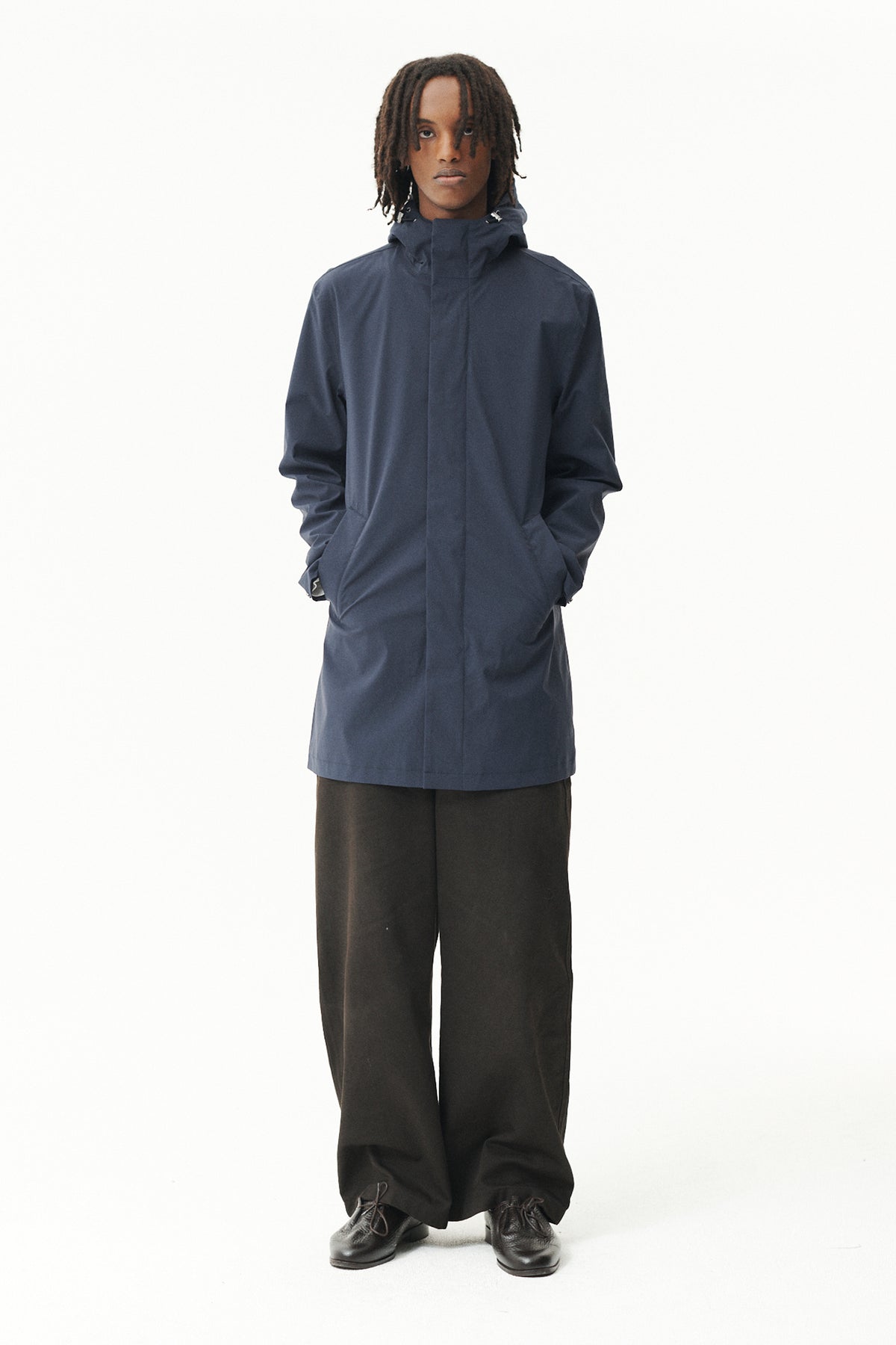 TERROR WEATHER RAIN SHELL AW26 NAVY