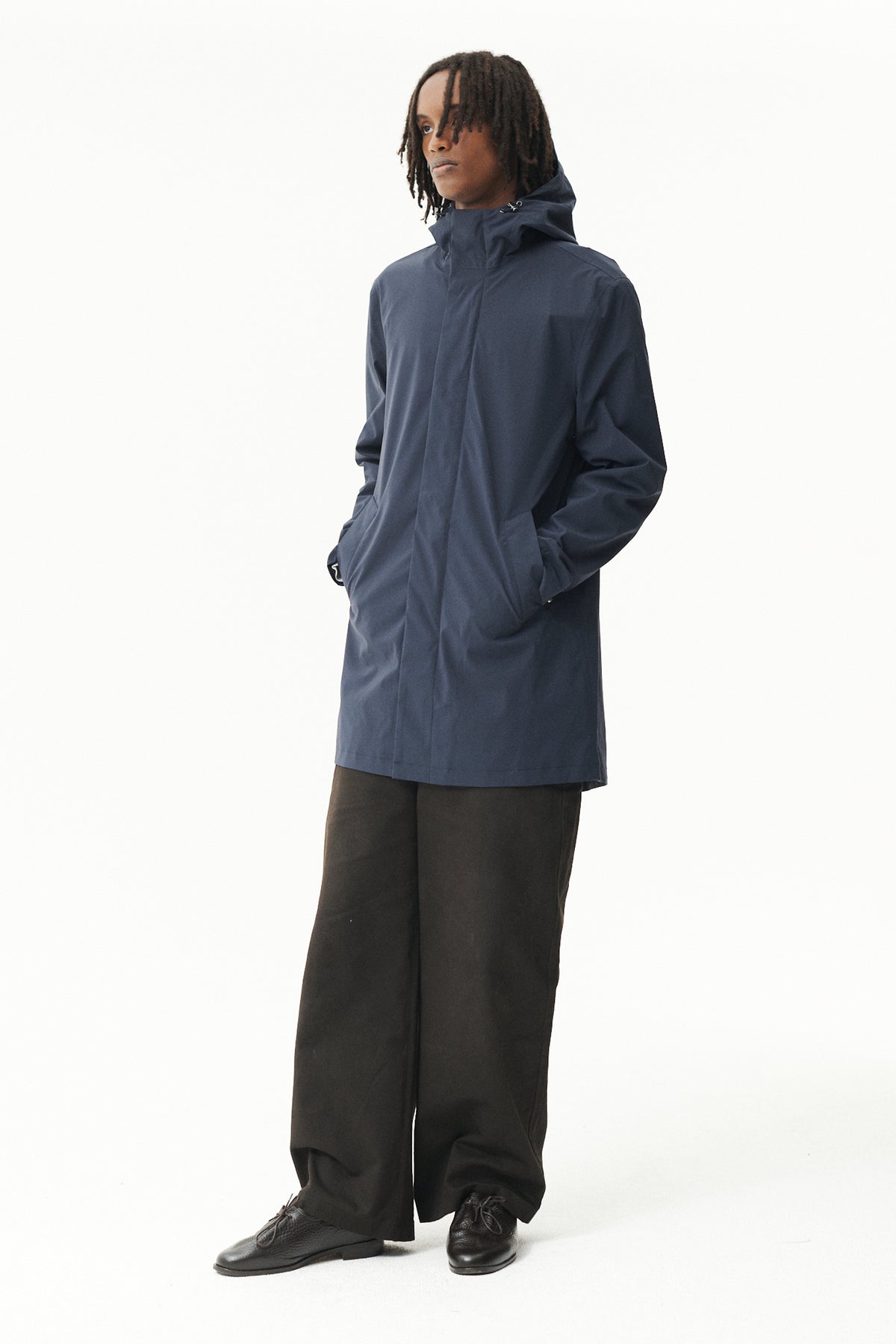 TERROR WEATHER RAIN SHELL AW26 NAVY
