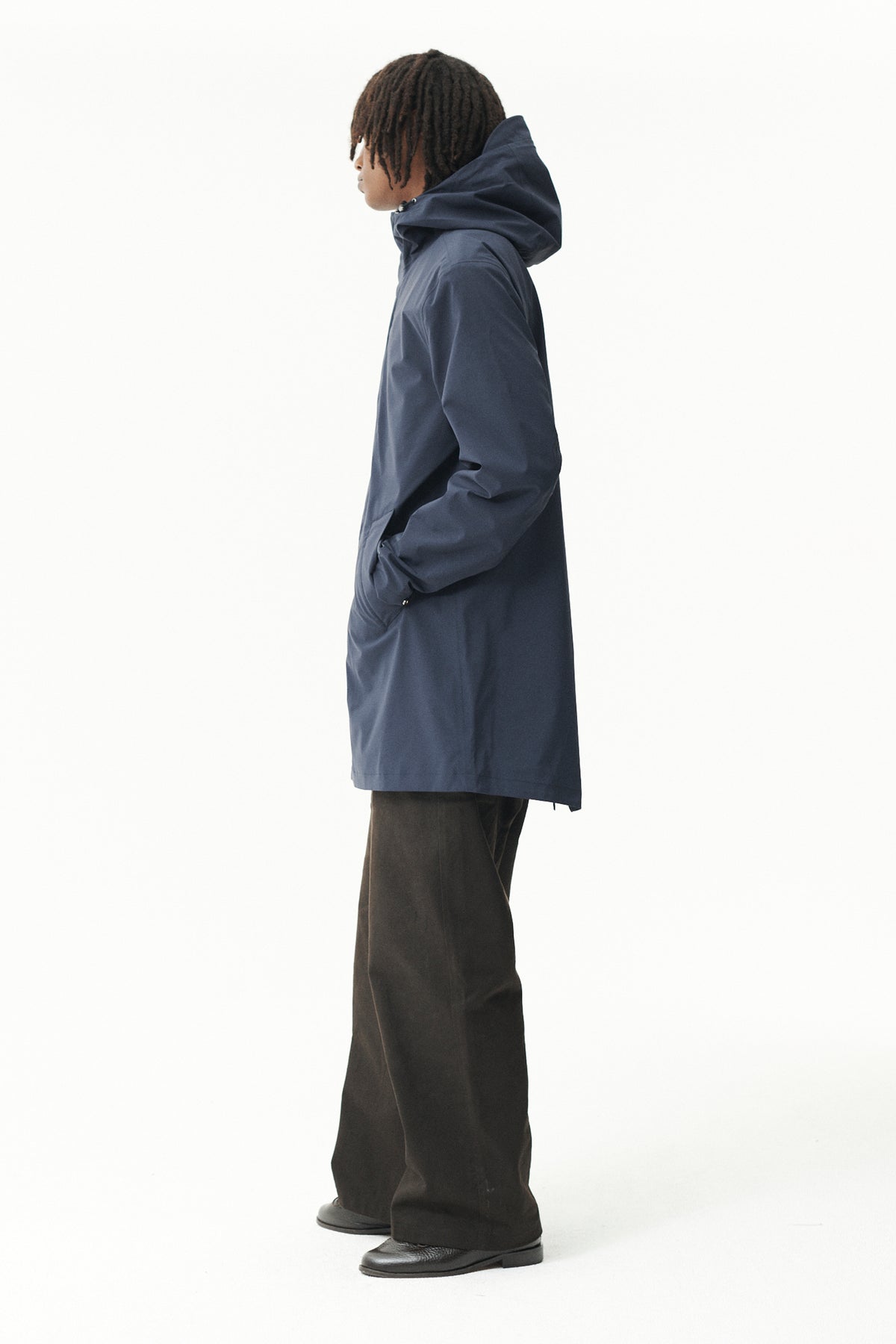 TERROR WEATHER RAIN SHELL AW26 NAVY