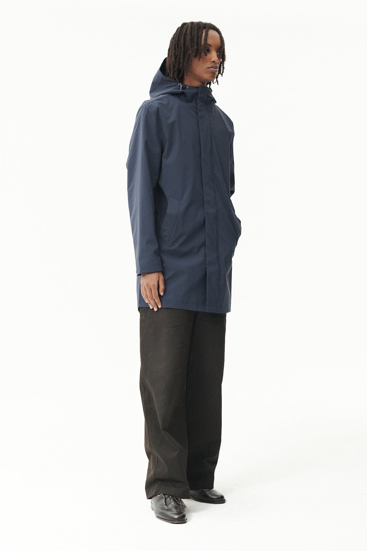 TERROR WEATHER RAIN SHELL AW26 NAVY