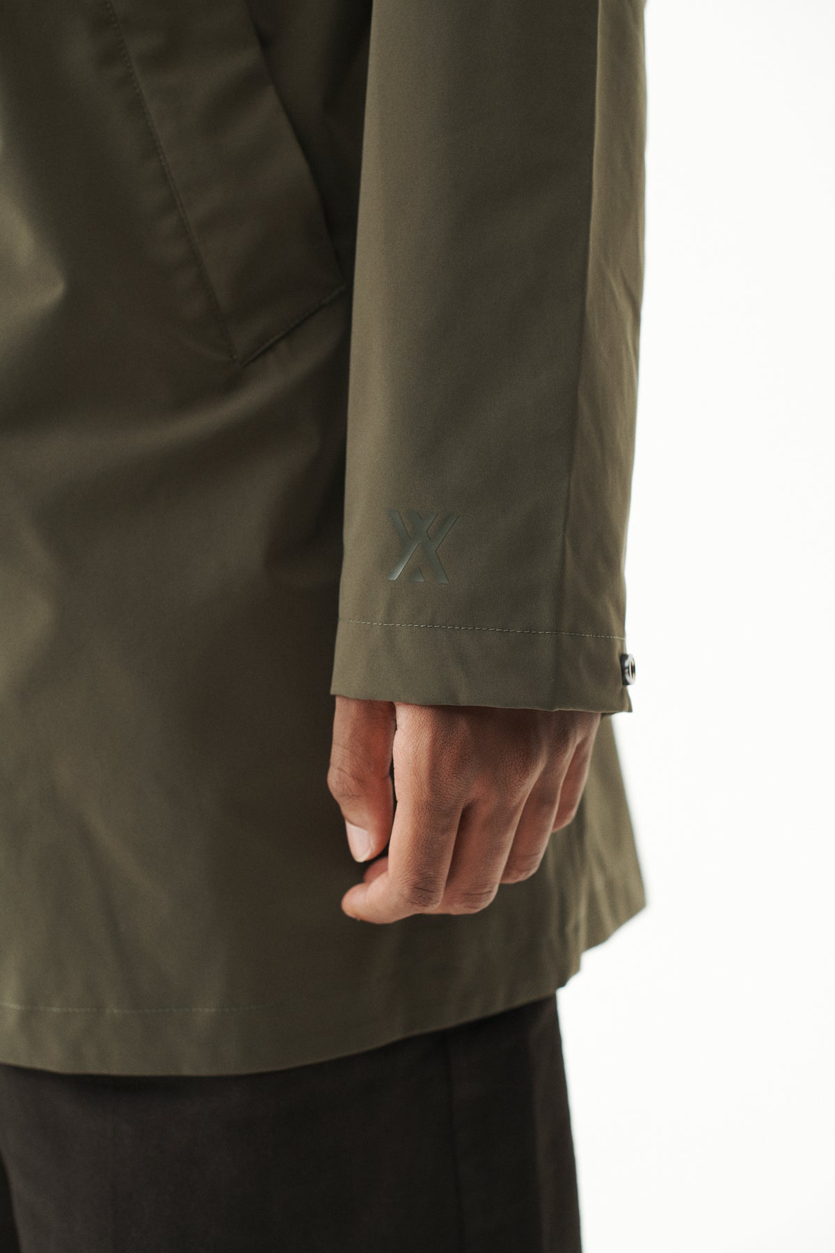 TERROR WEATHER RAIN SHELL AW26 MOSS