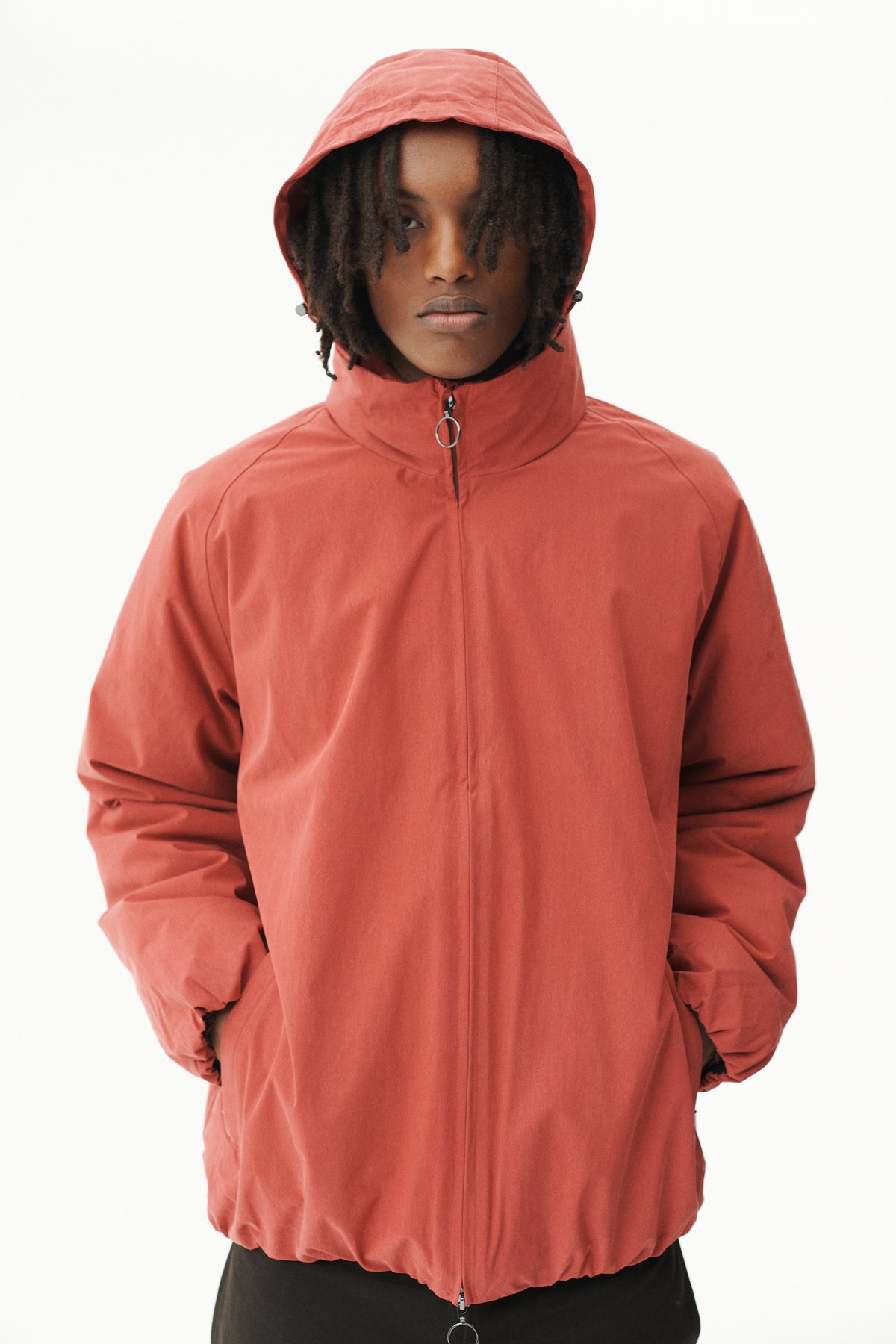 SHORT TRACKER WASHED TENCEL AW26 FADED CHERRY