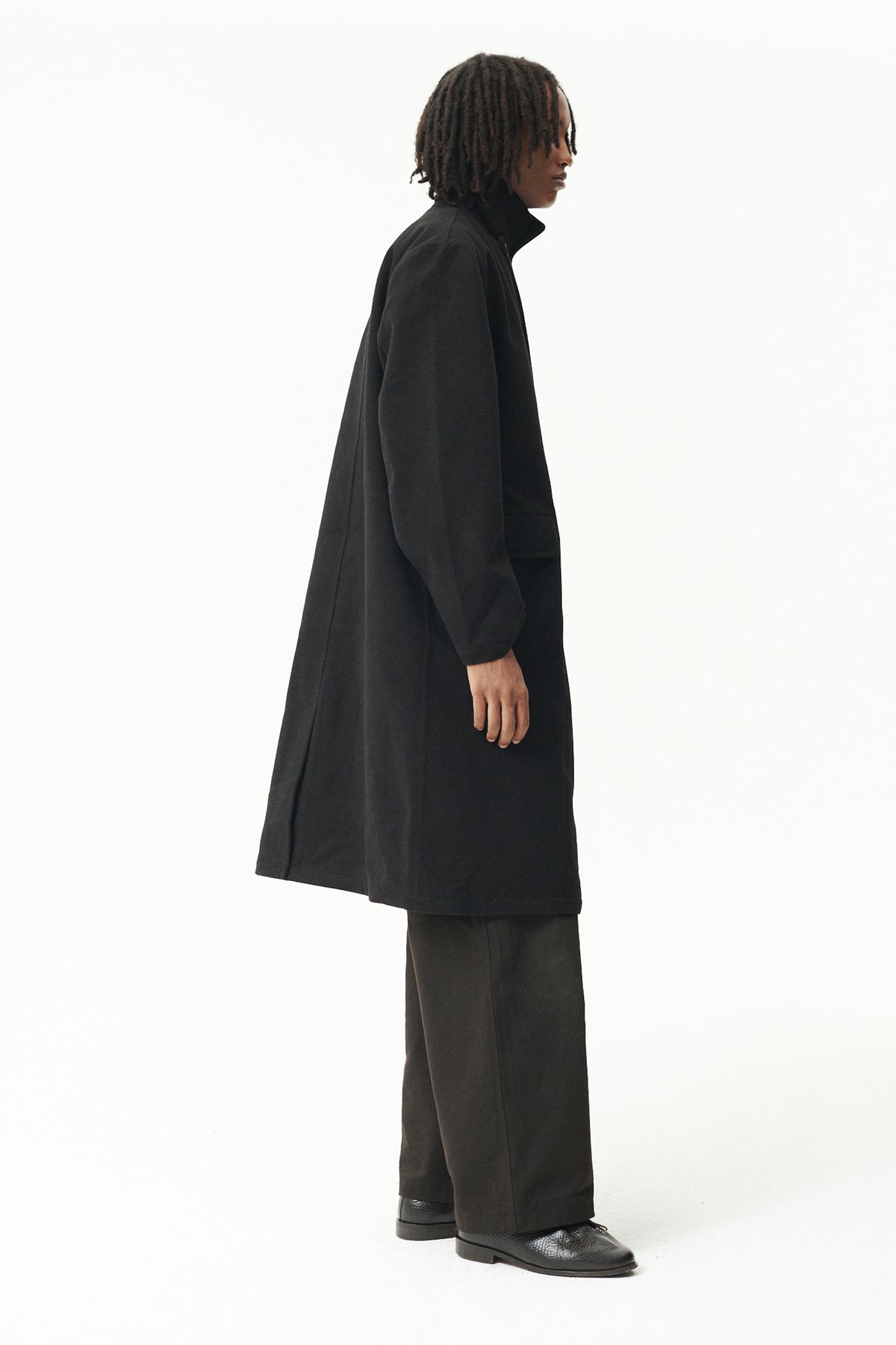 SHUVA C MELTON AW26 BLACK