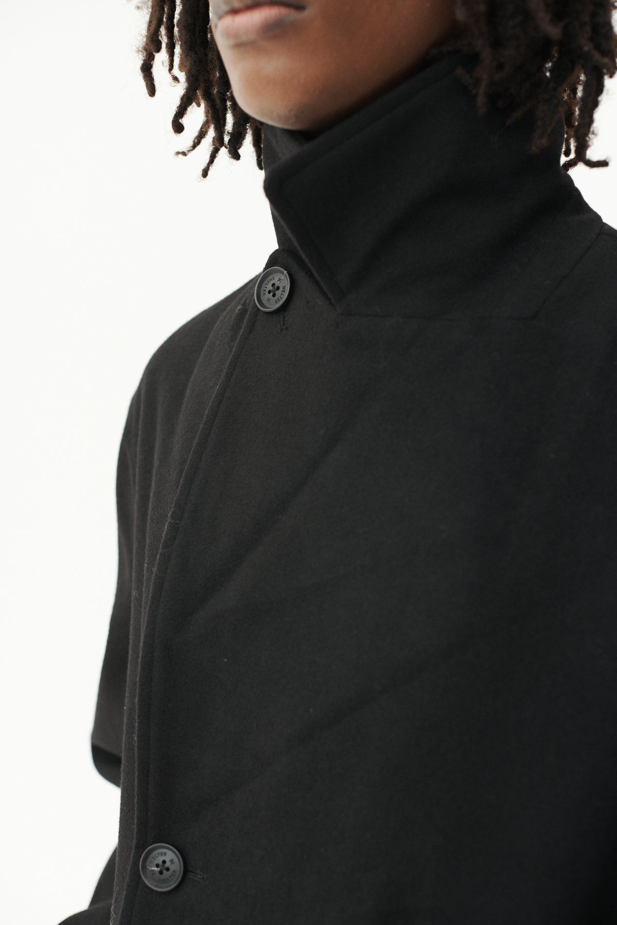 SHUVA C MELTON AW26 BLACK
