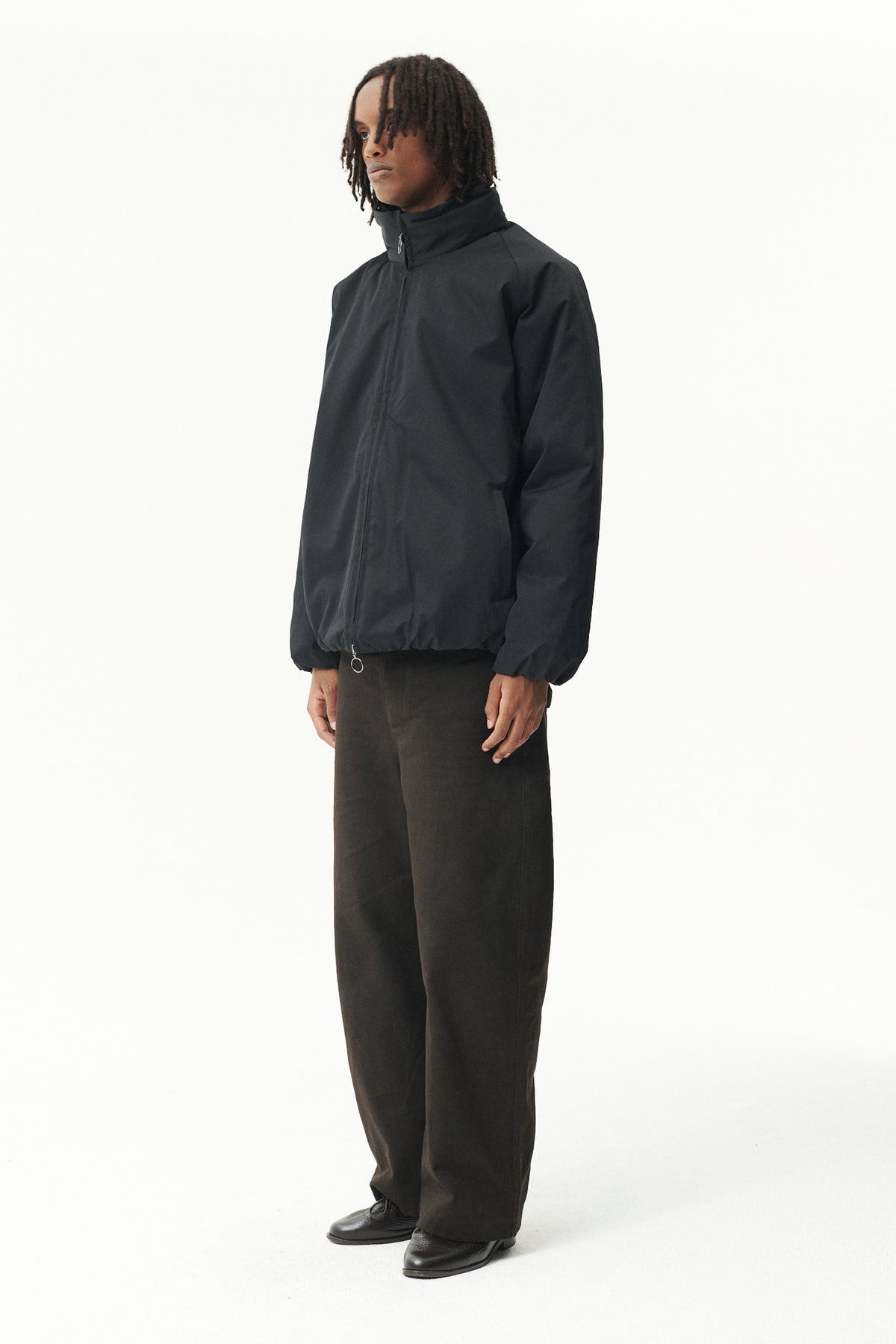 SHORT TRACKER NIN SPIN TWILL AW26 NAVY